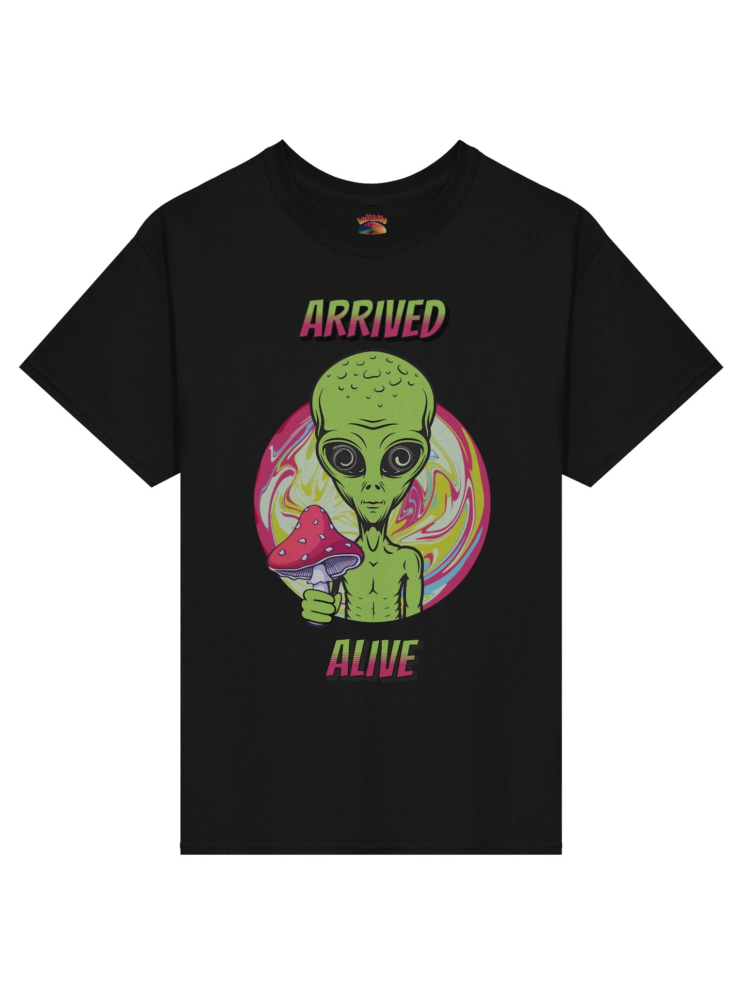 ARRIVED ALIVE ALIEN T-SHIRT product image (1)