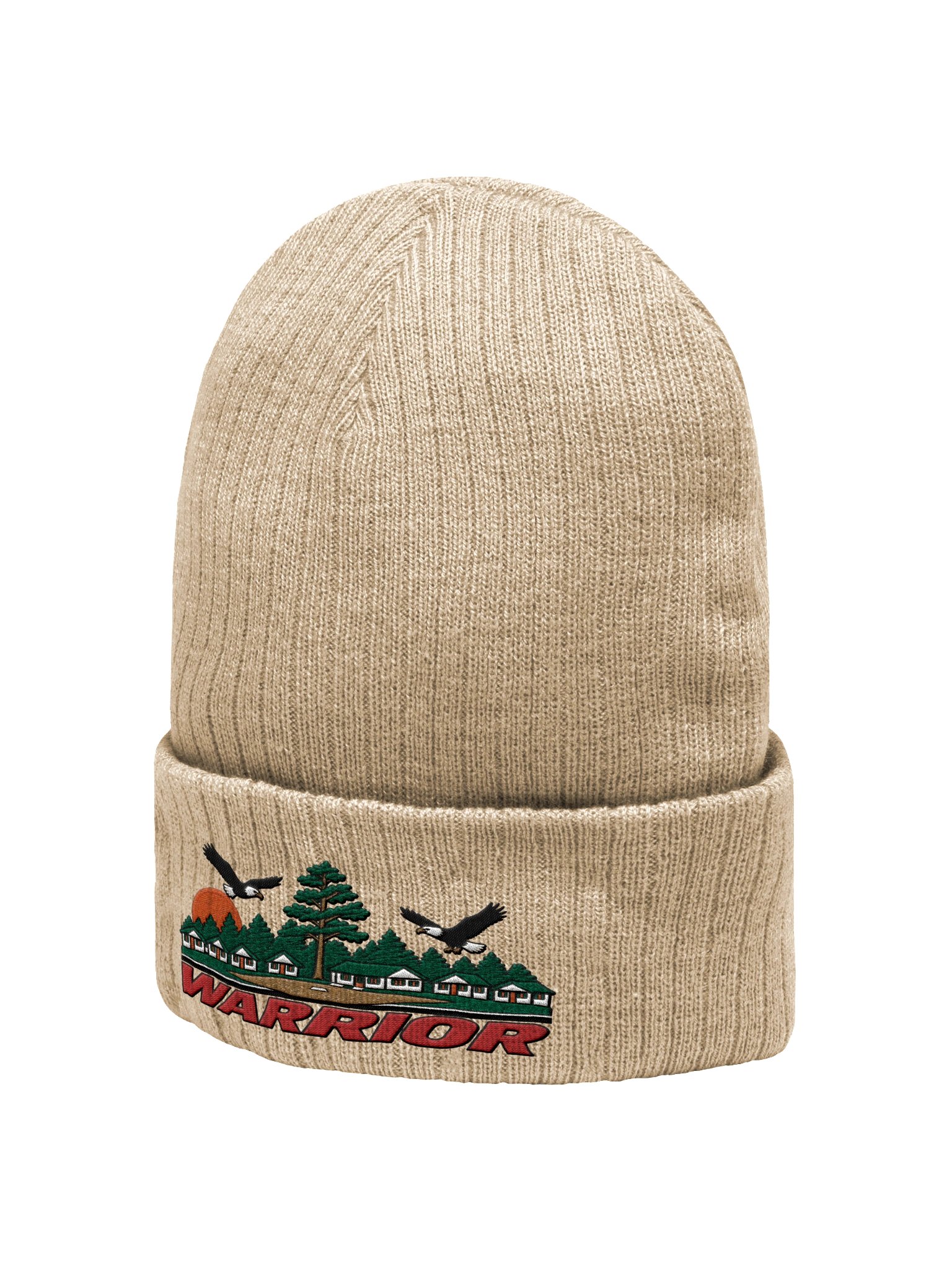 Warrior Regular Beanie (Beige) product image (2)