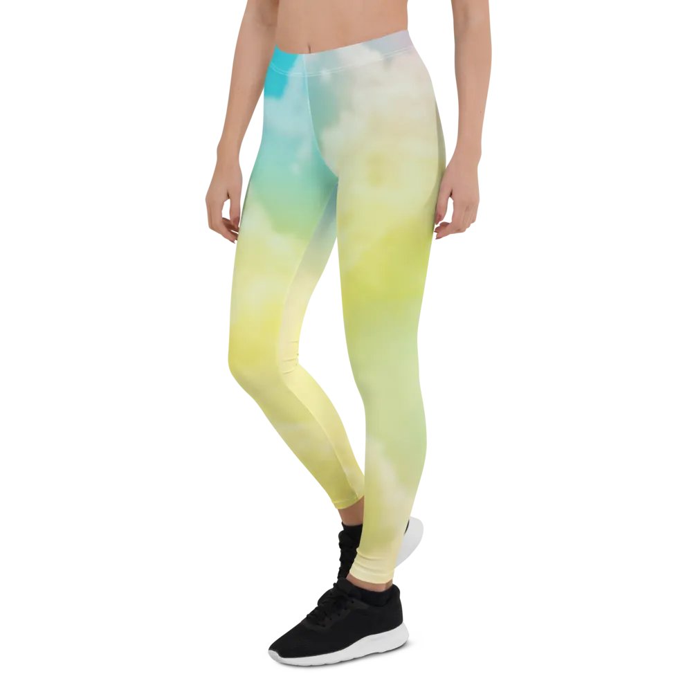 Blur cloud rainbow Design Legging - V8 product image (6)