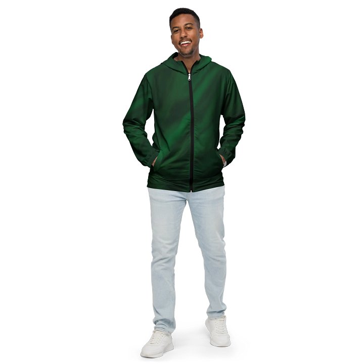Marbled Green Adventure Windbreaker product image (1)