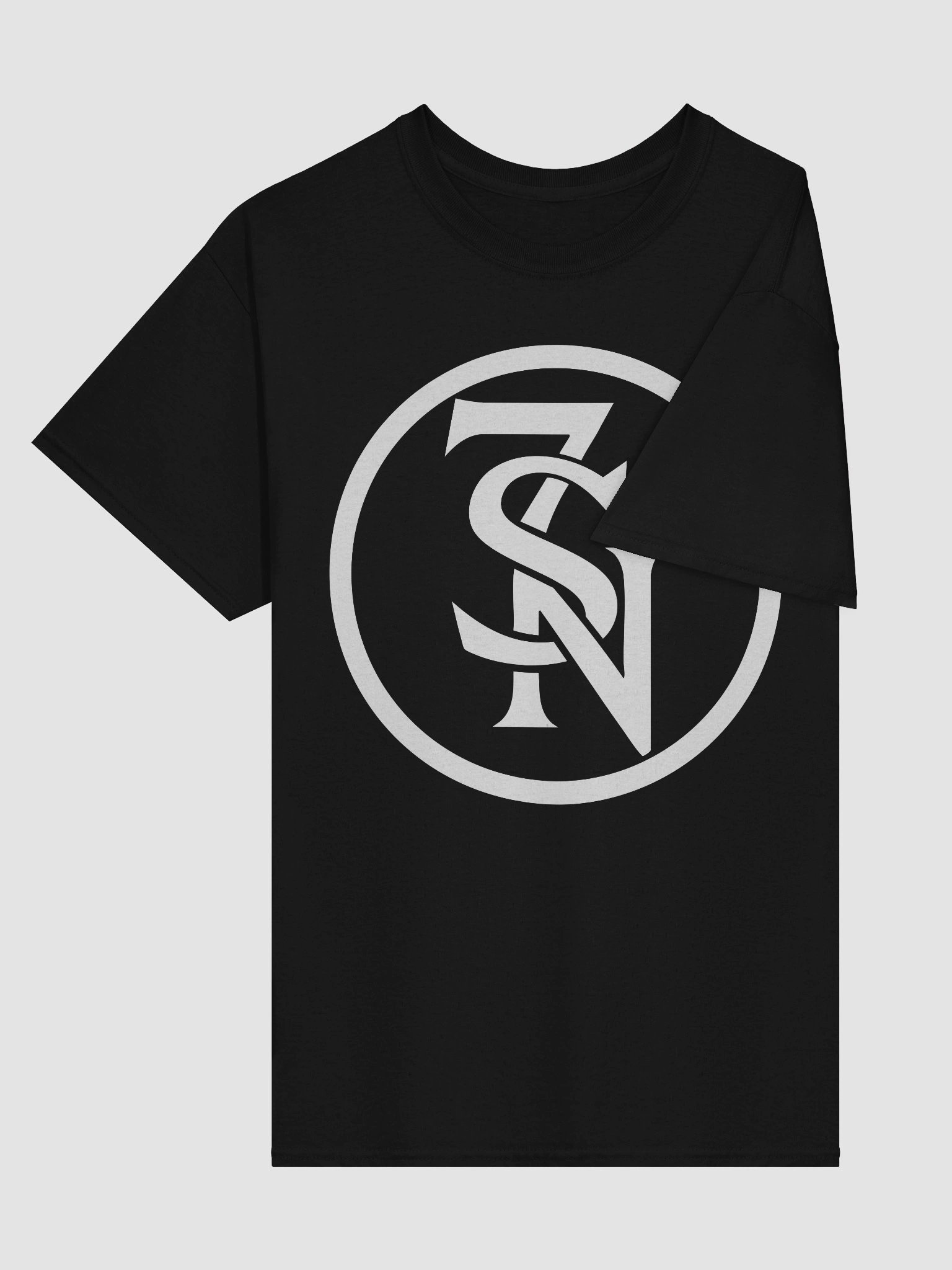 Seven Shades of Nothing White Logo on Gildan Heavyweight T-Shirt product image (3)