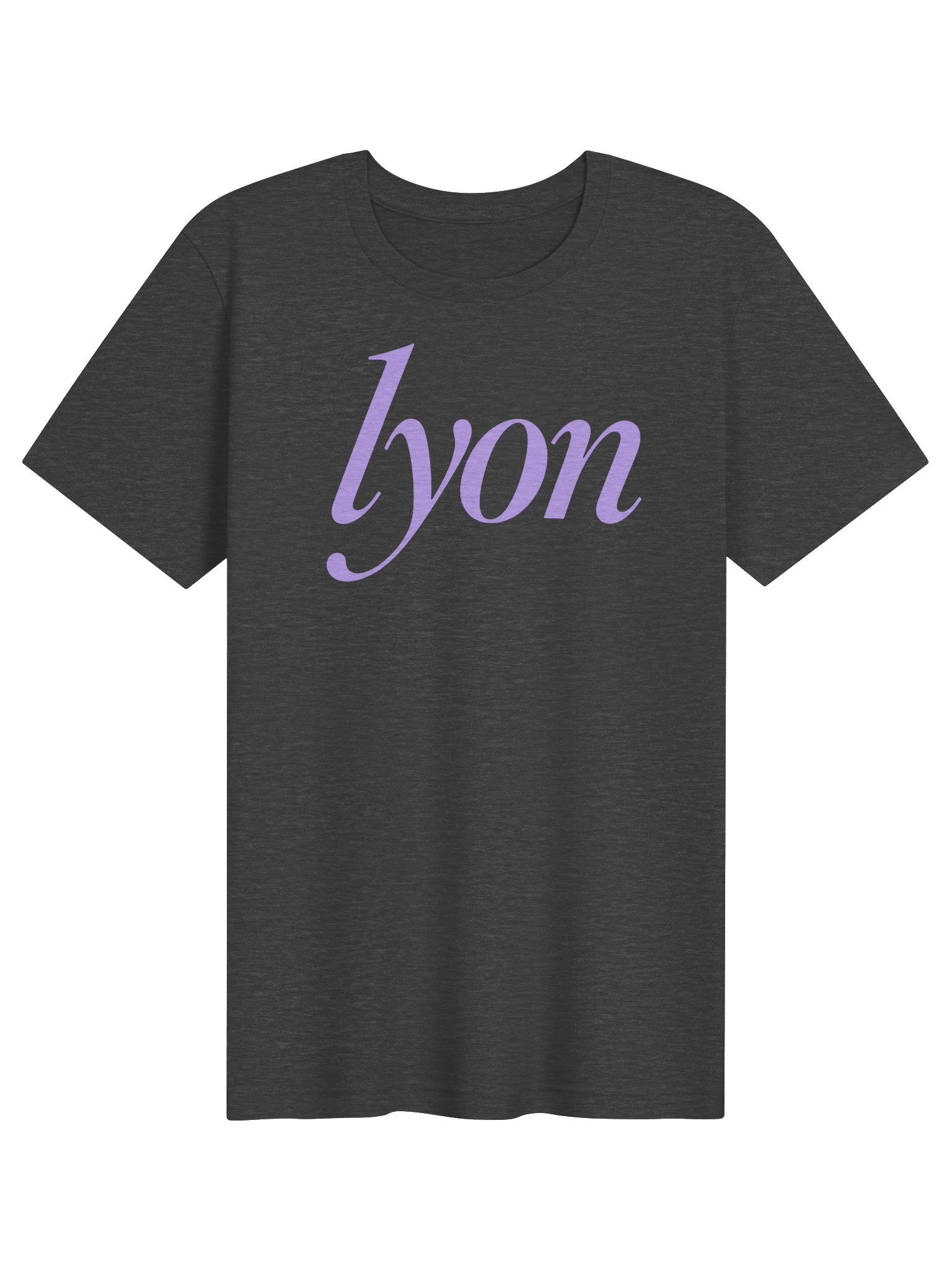 Lyon Purple Script Tee product image (1)