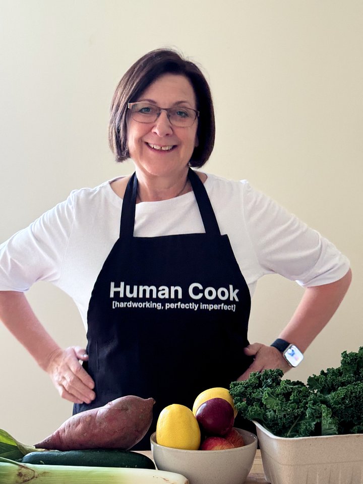 Imperfect Human Cook Apron (Organic Cotton) product image (1)