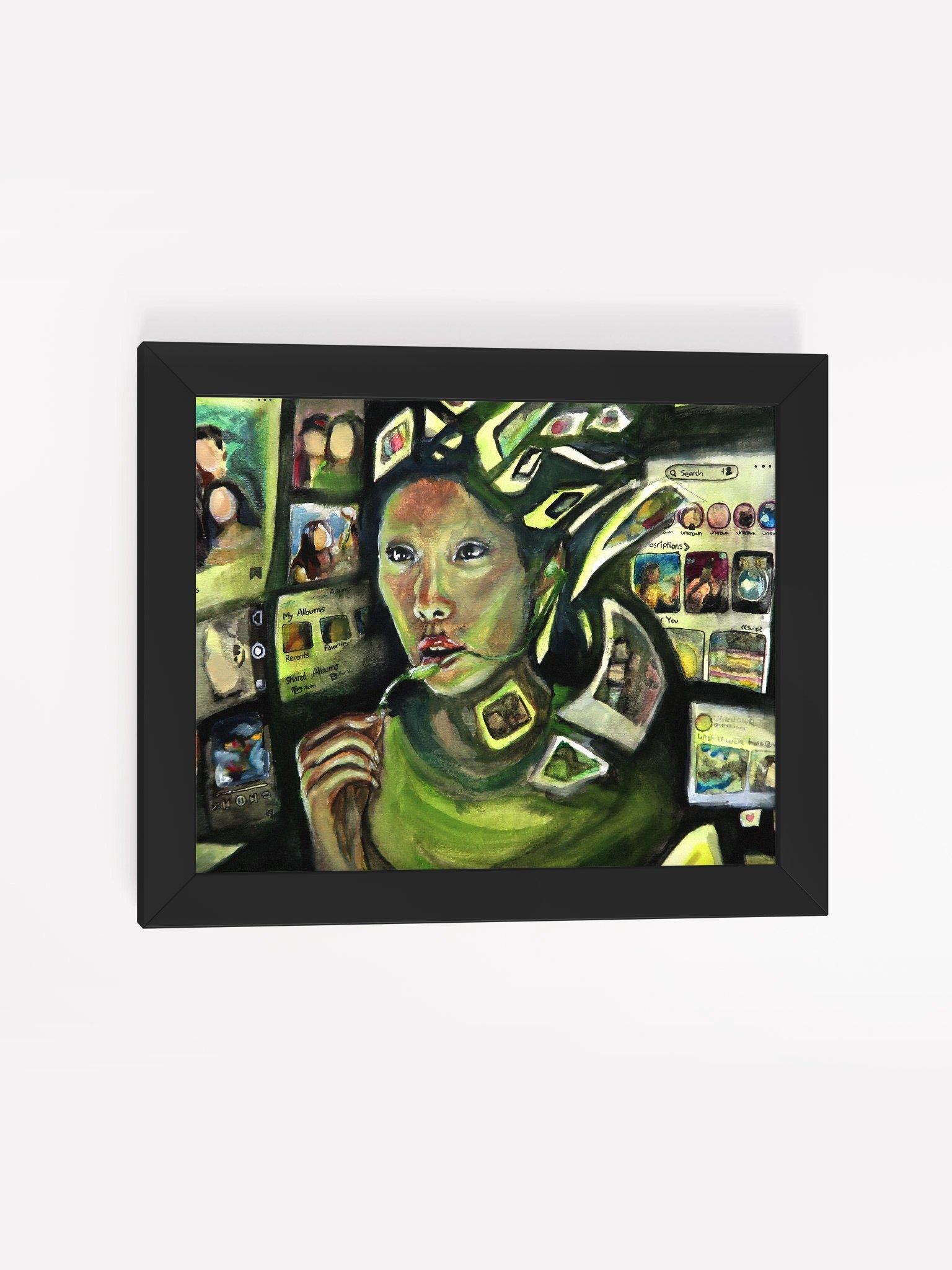 IS ANYONE THERE? - Framed Print product image (13)