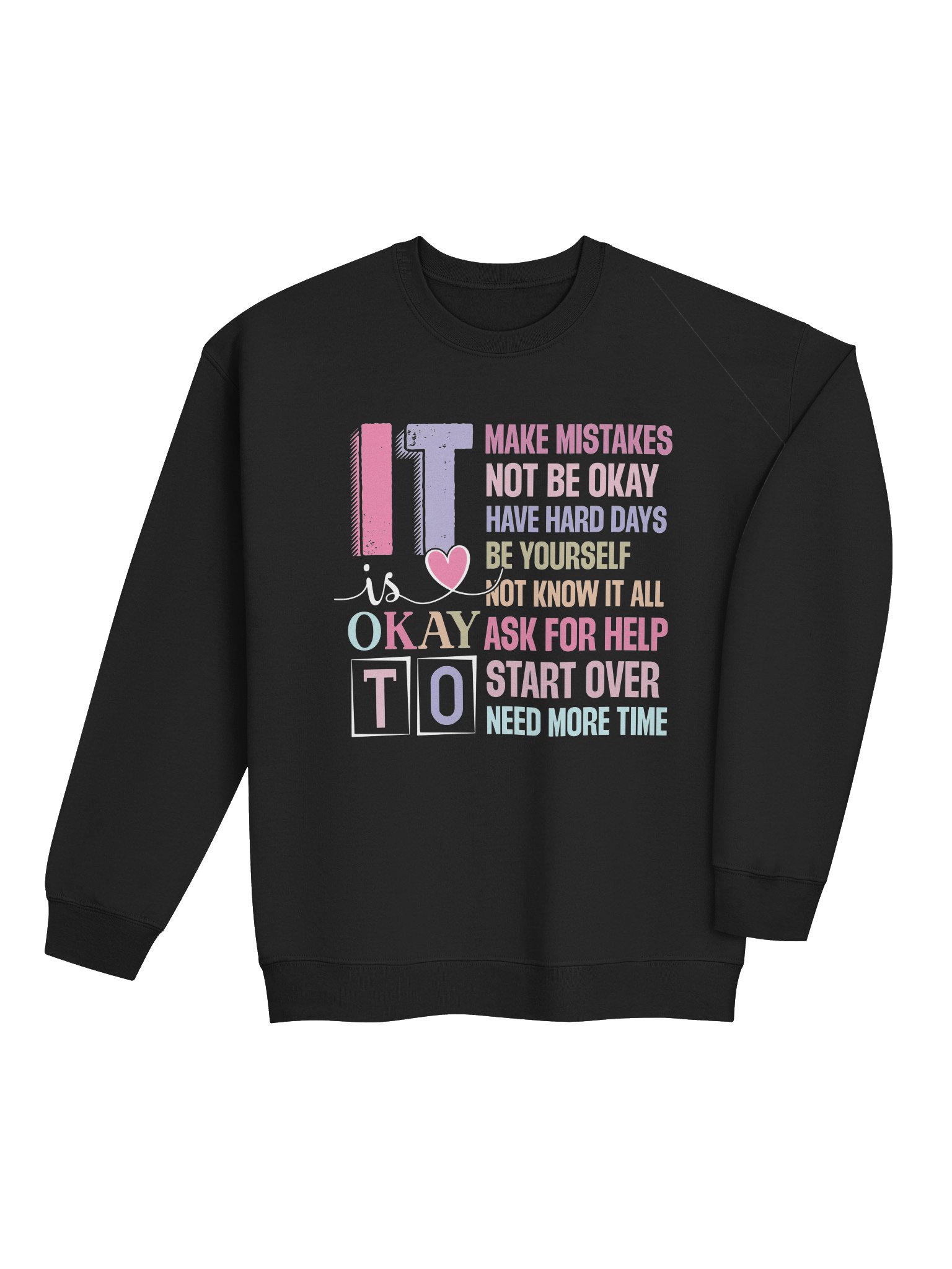 It Is Okay To Be Human Sweatshirt product image (4)