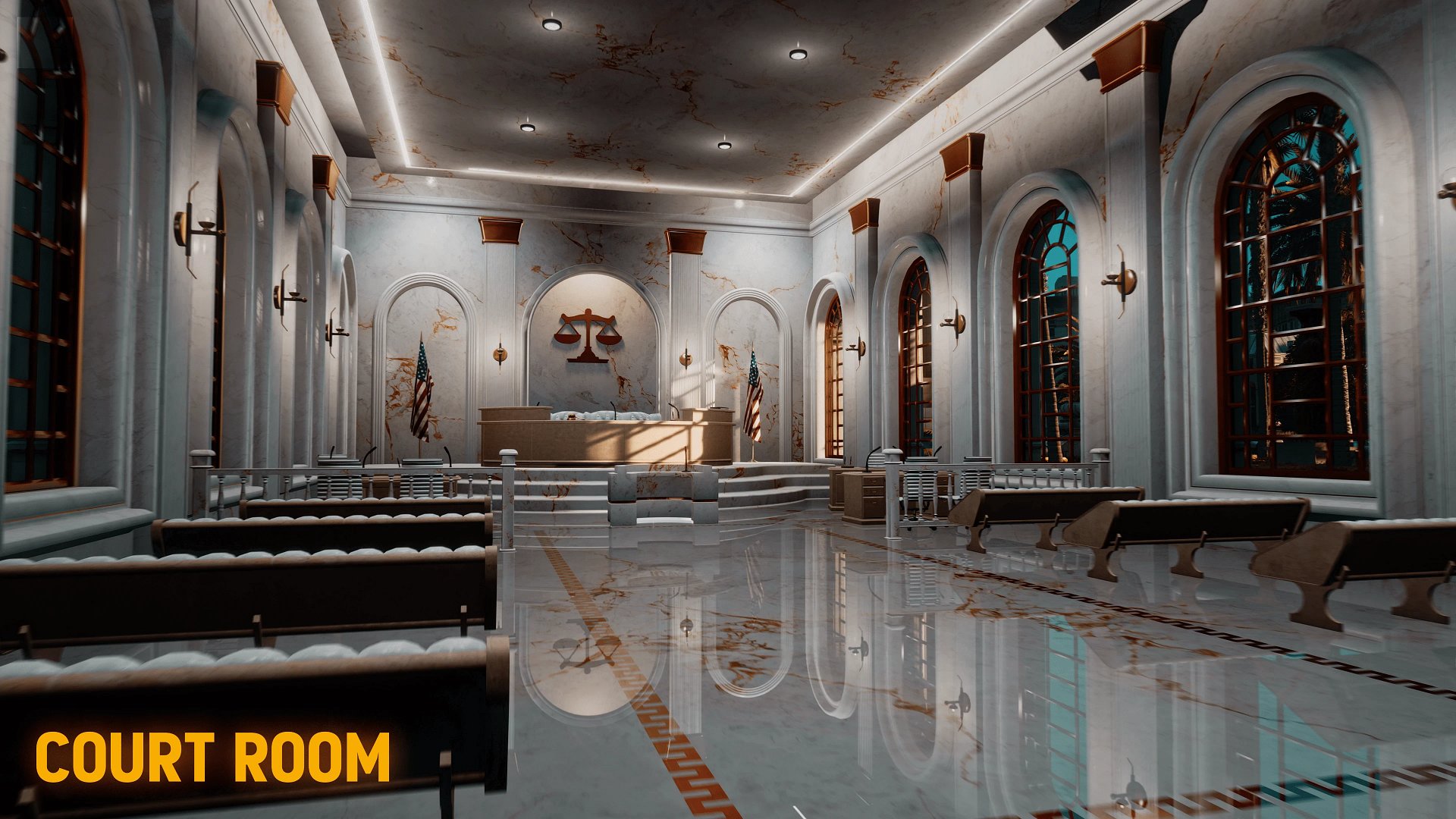 FiveM & GTA V Map - MLO - Interior: Cityhall product image (5)