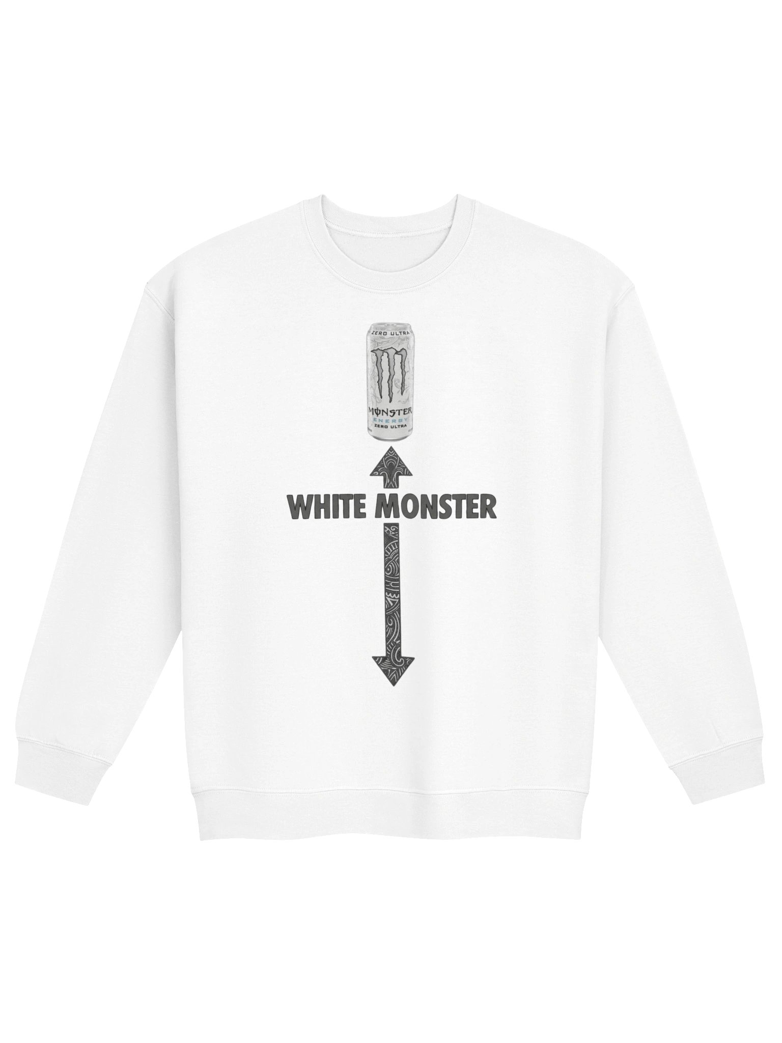 White Monster | Sweatshirt product image (1)