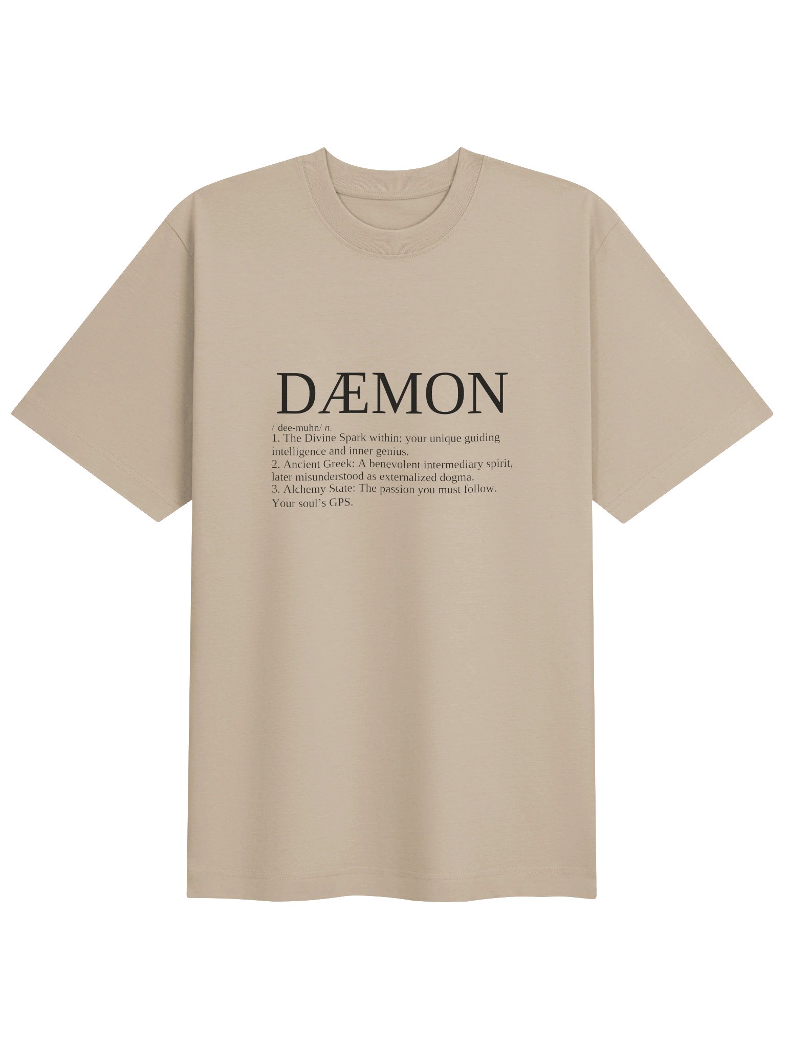 DÆMON — Your Soul's GPS -- Unisex Organic Cotton tee product image (3)