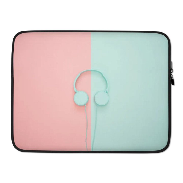 Mint Melody Laptop Sleeve - Stylish & Durable Protection for 13" & 15" Laptops product image (2)