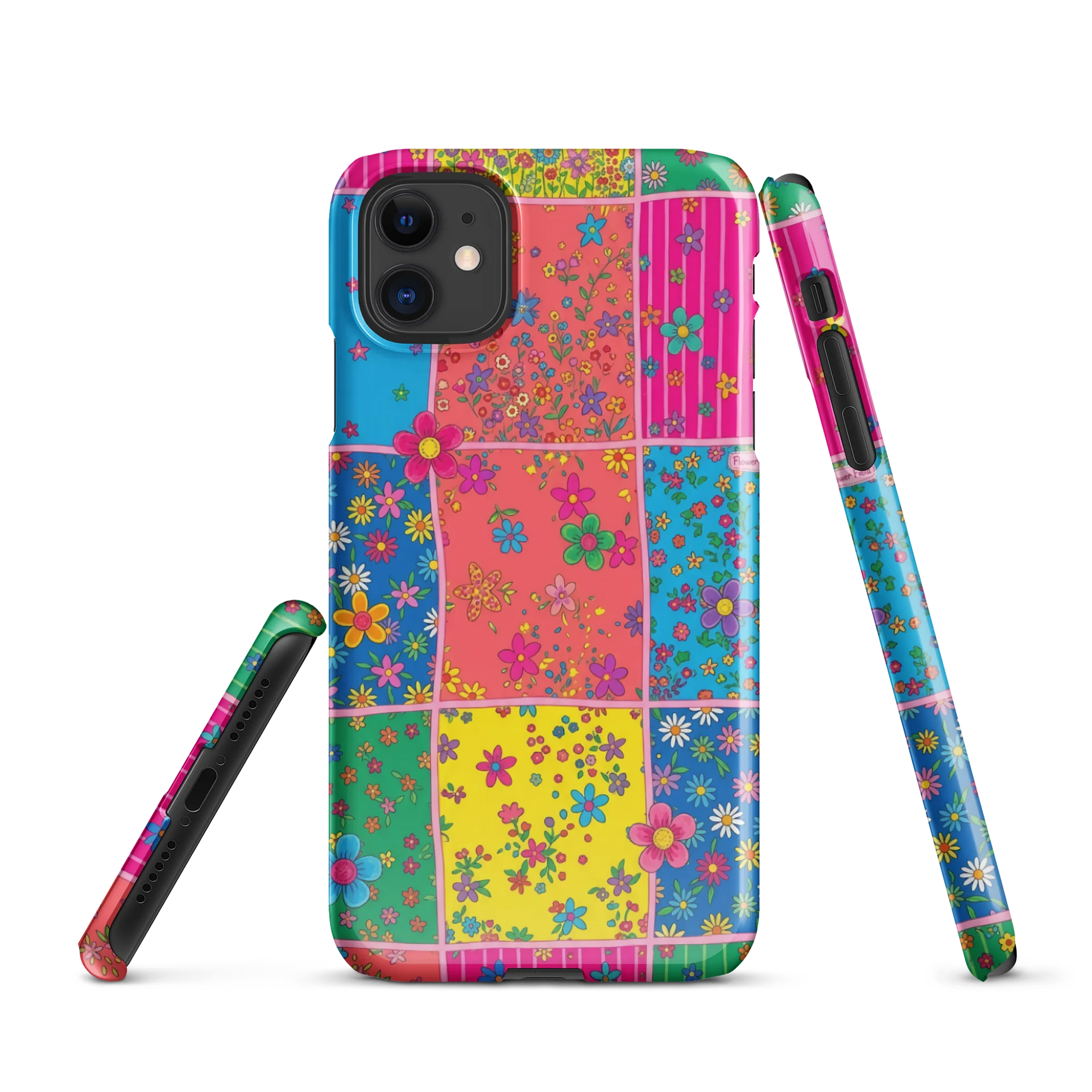 Floral Patchwork iPhone Snap Case product image (1)
