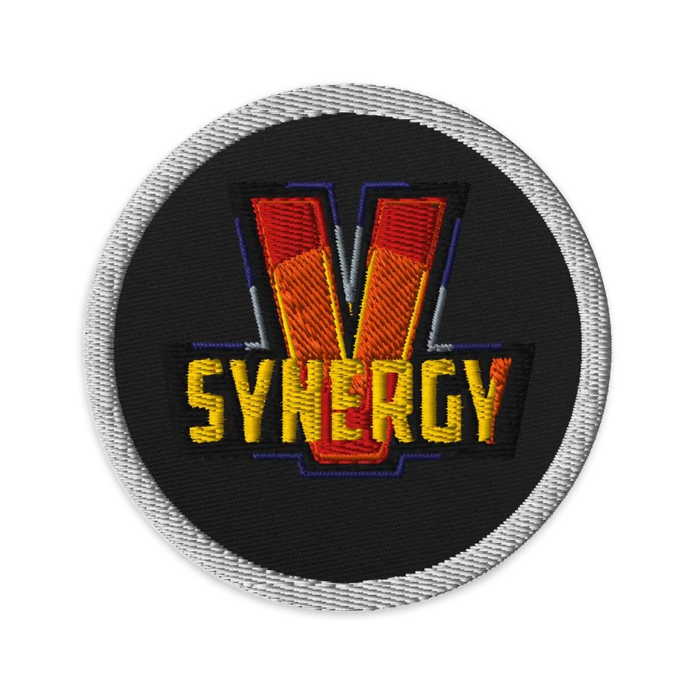 V-SYNERGY Embroidered Patch product image (1)