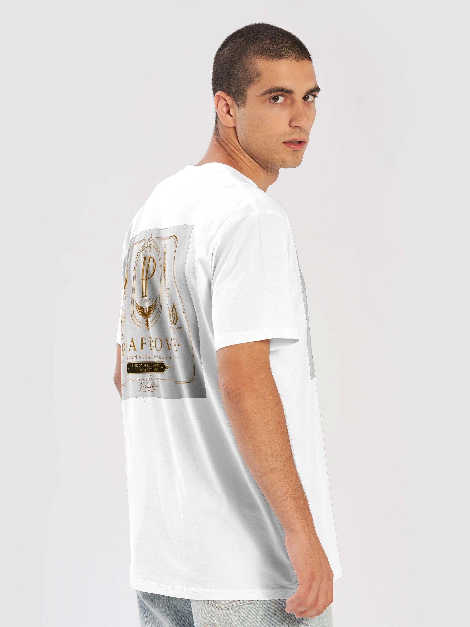 PEAFDOVE® WHITE MARK SYSTEM — Certificate Shirt product image (7)