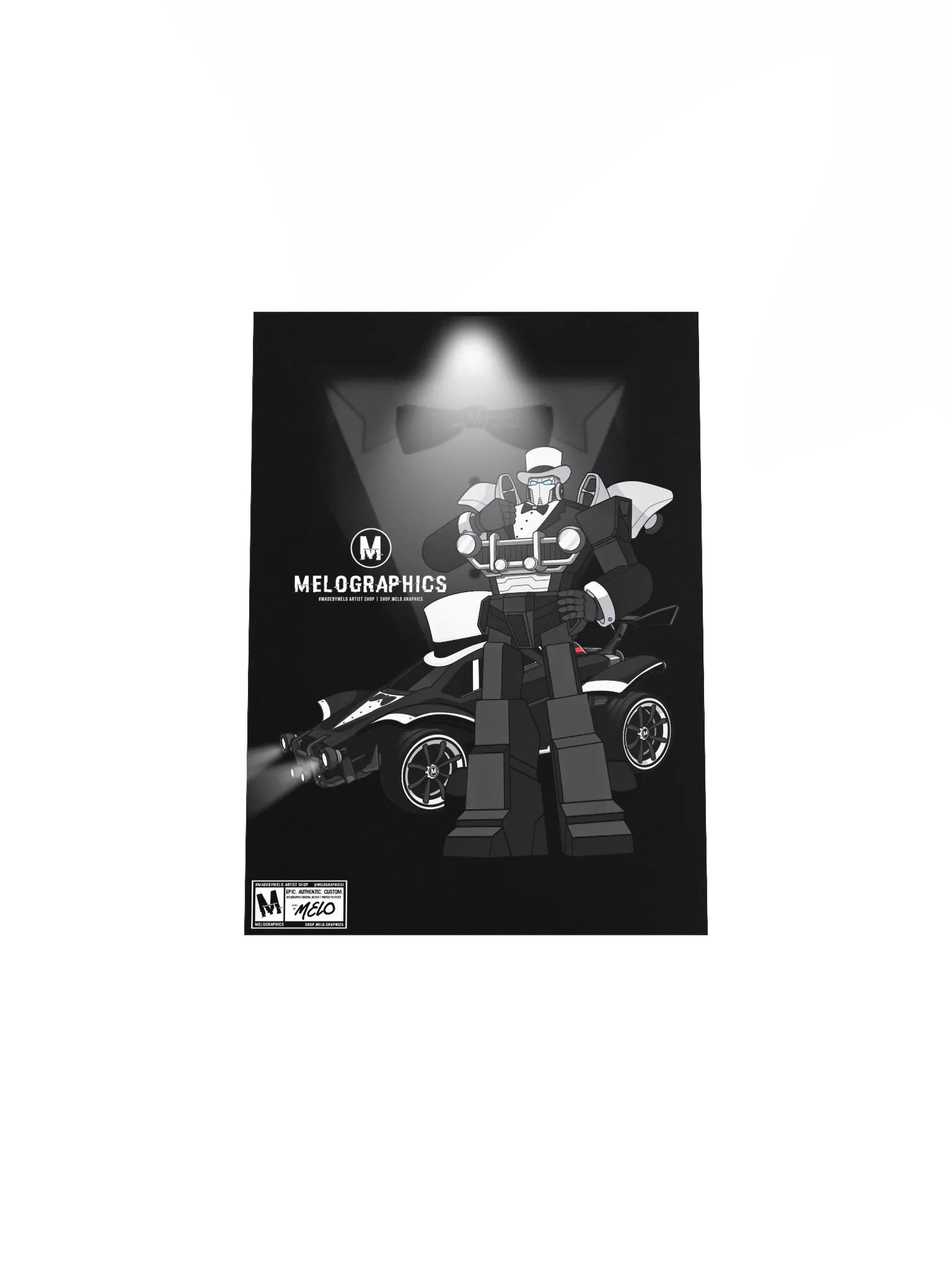 Fancy Carball Bot - Matte Poster | #MadeByMELO product image (5)