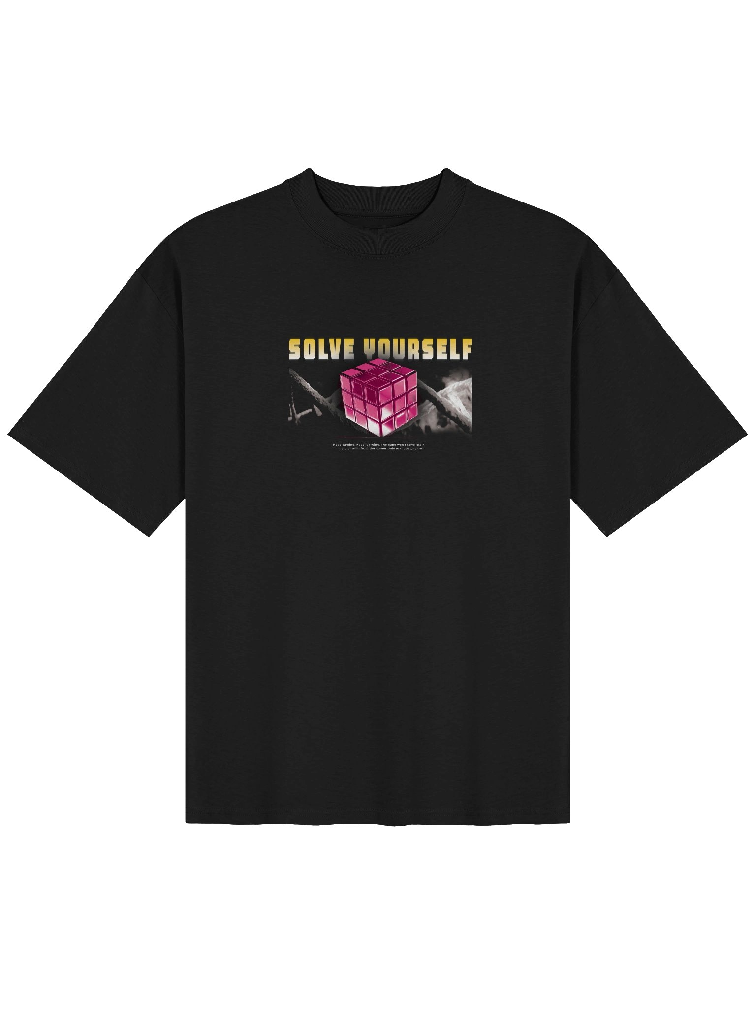 Reflective Cube Problem-Solving T-Shirt product image (3)