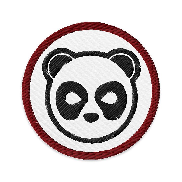 Panda Logo Embroidered Patches product image (1)