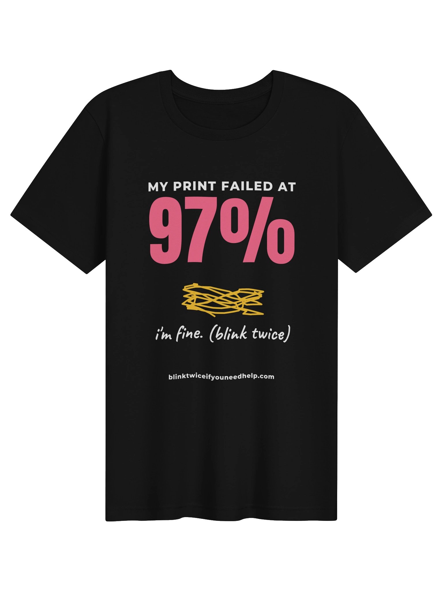 Blink Twice – Print Failed Tee product image (3)