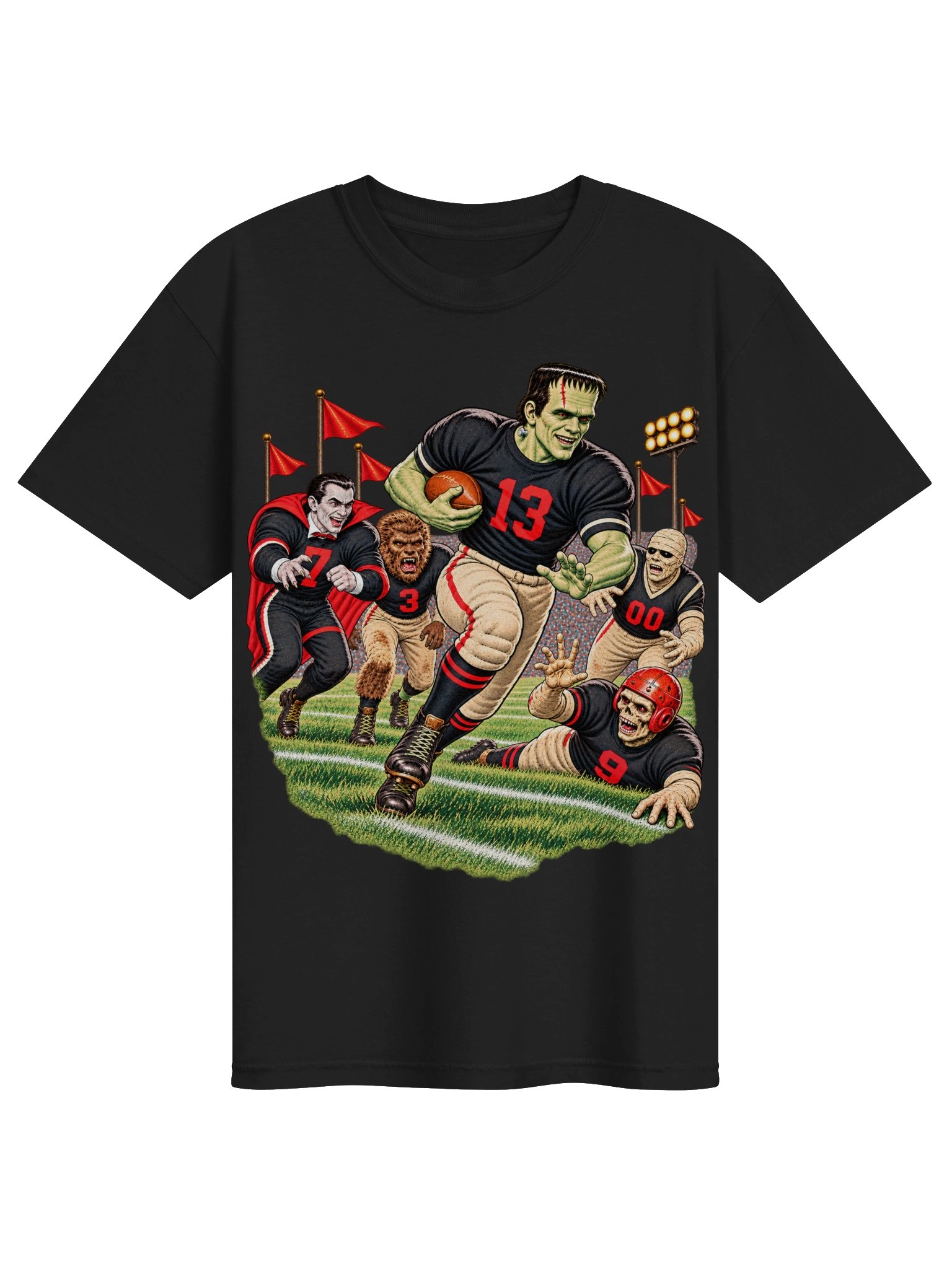 Sunday Fright Football Tee product image (9)