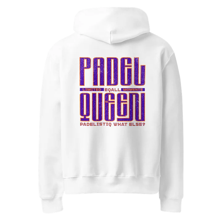 PADELISTIQ Queen Bella Butterfly Champ Hoodie R3CVR.i by EQALL® Essentials_Orng. / Purple product image (29)