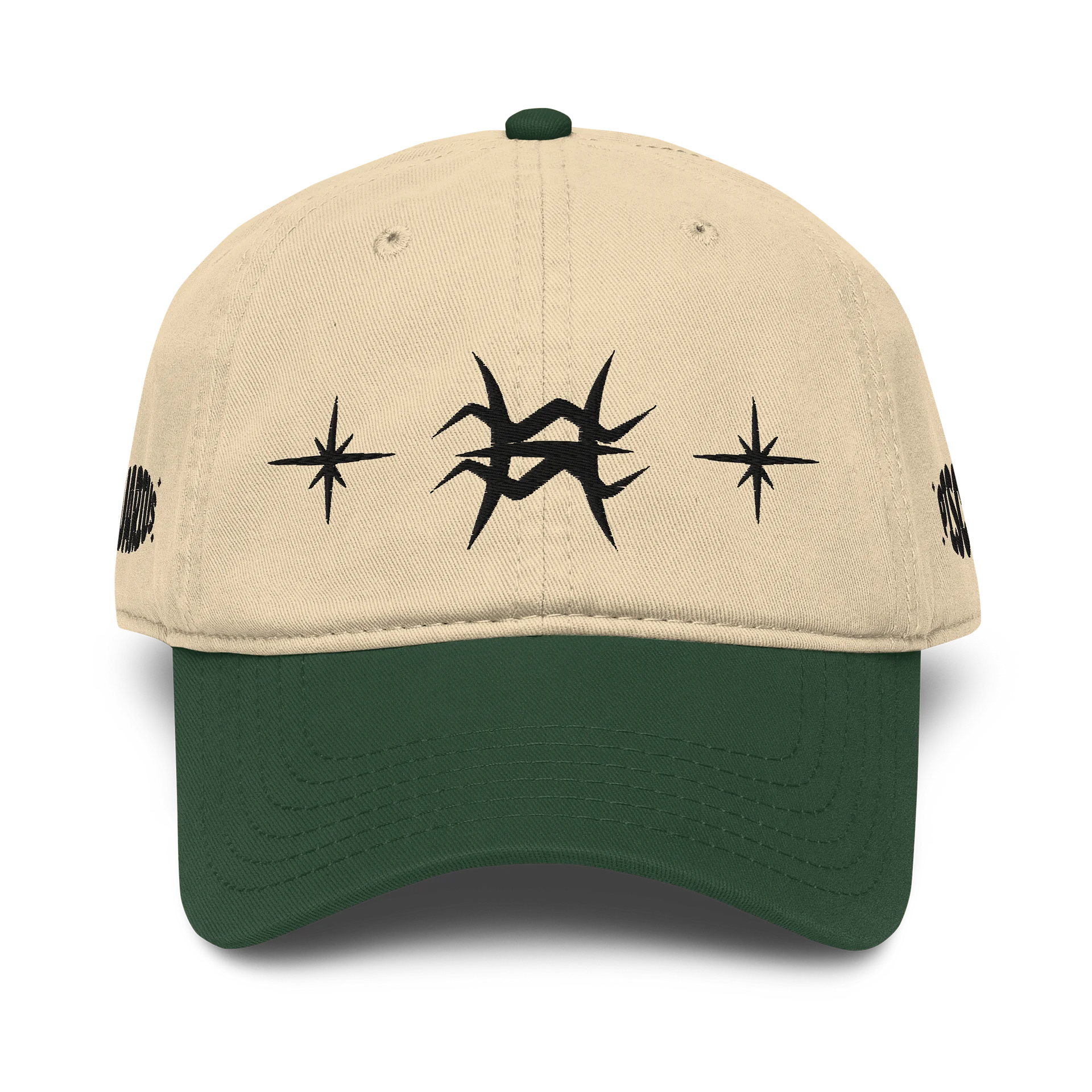 aquarius pisces cusp dad hat (black) product image (17)