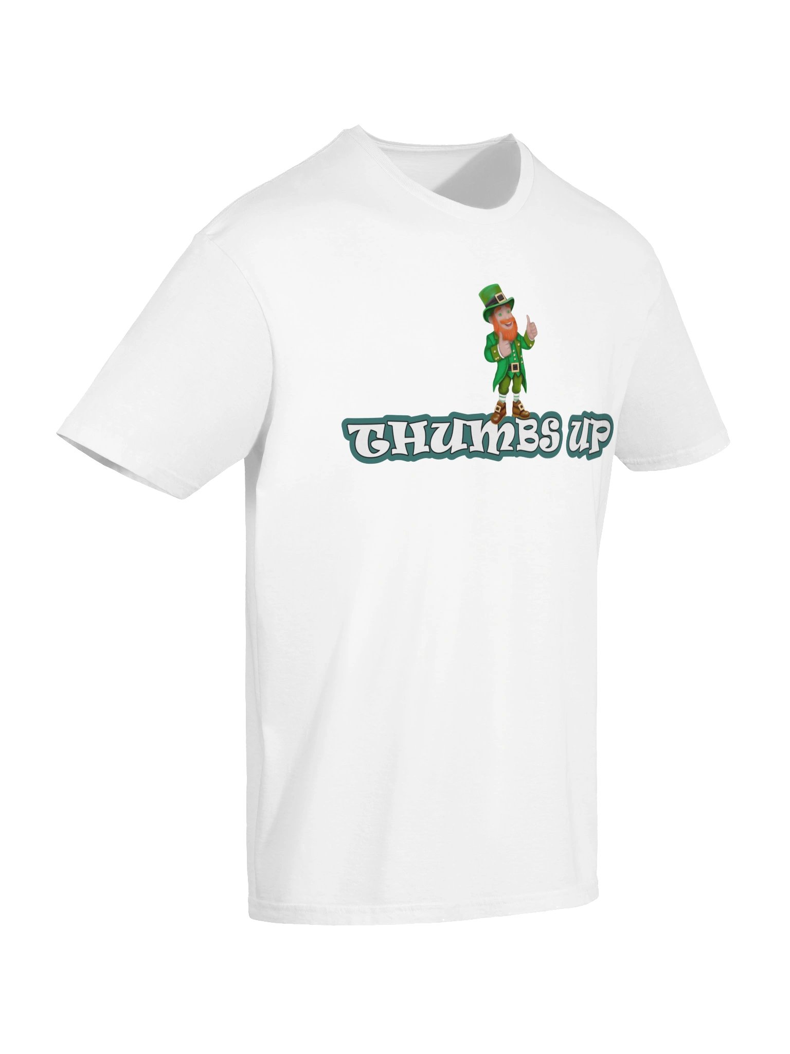 Leprechaun "THUMBS UP" T-Shirt. Unisex Gildan Softstyle T-Shirt product image (5)