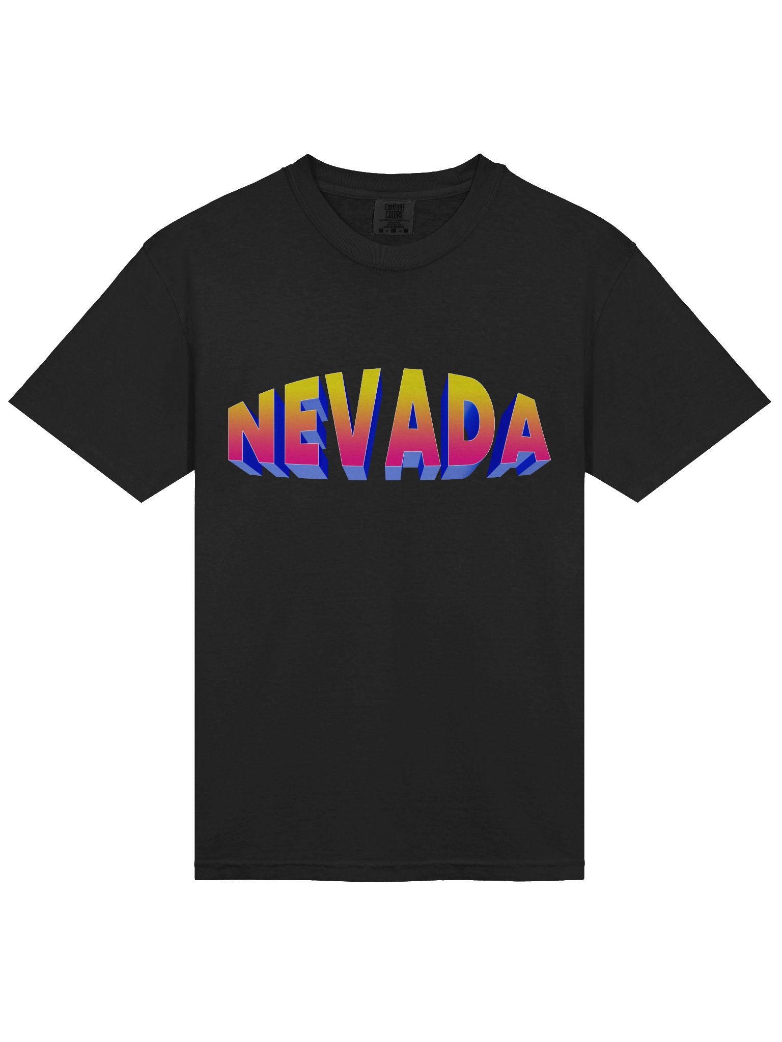 NEVADA 3D Gradient Comfort Colors Tee product image (3)