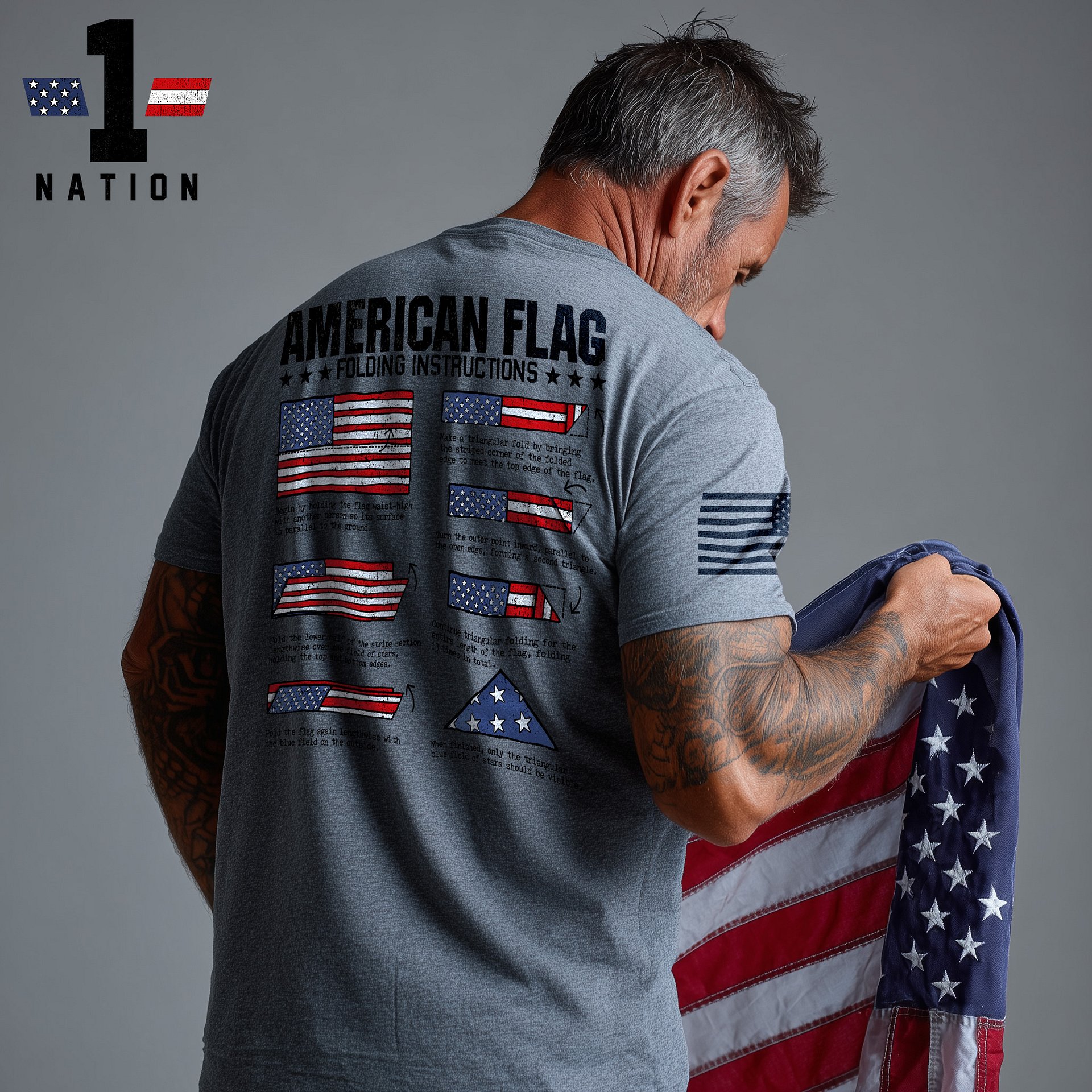 American Flag Folding Instructions product image (5)
