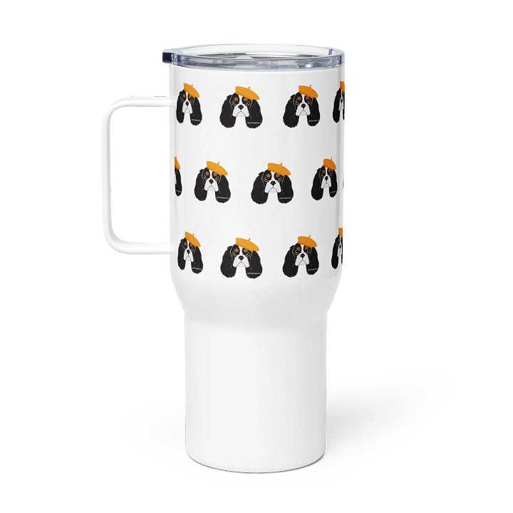 Beret Dog Travel Mug product image (1)