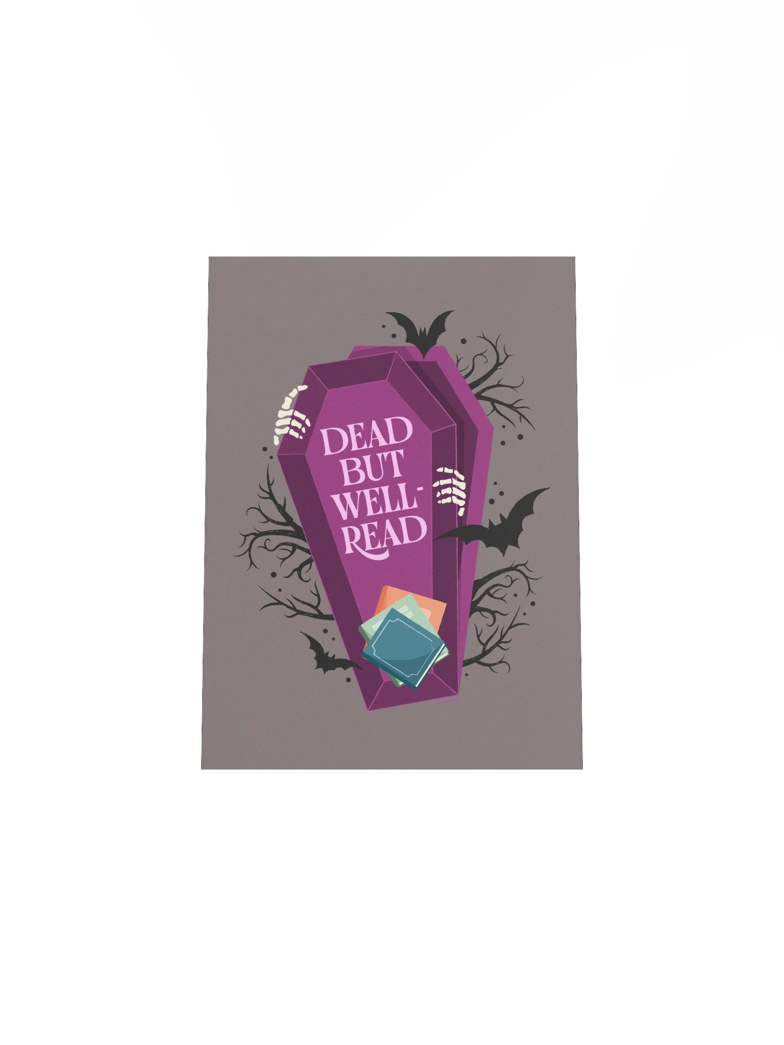 Dead But Well-Read Print product image (4)