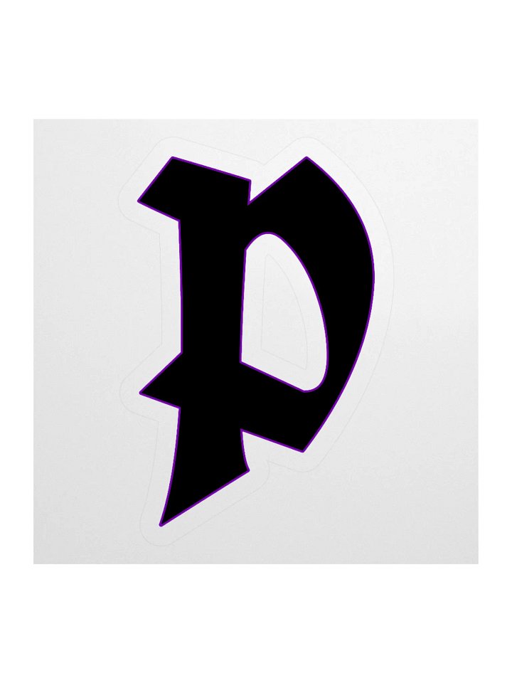 "P" Logo Sticker product image (1)