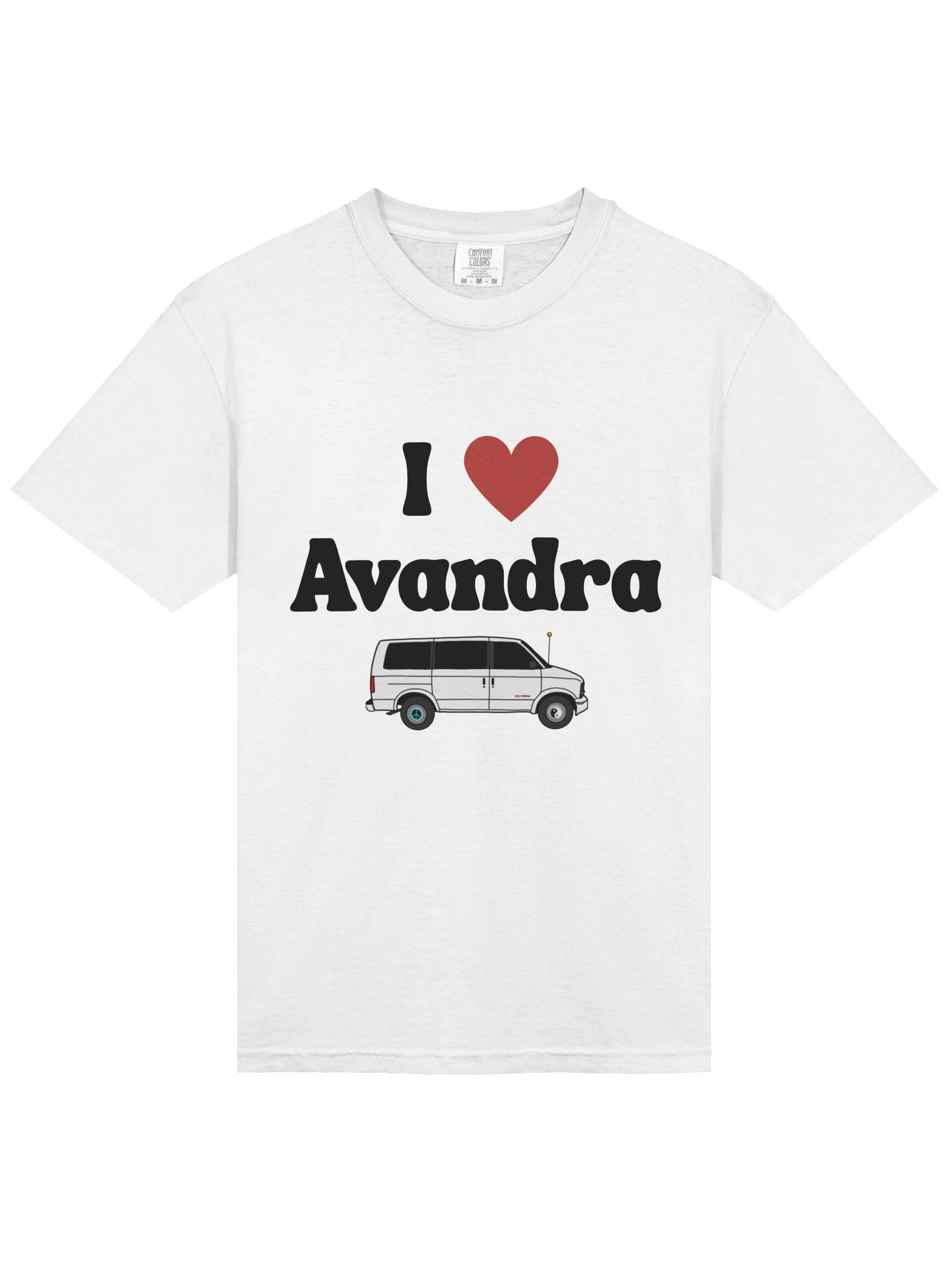 I <3 Avandra tee (white) product image (3)