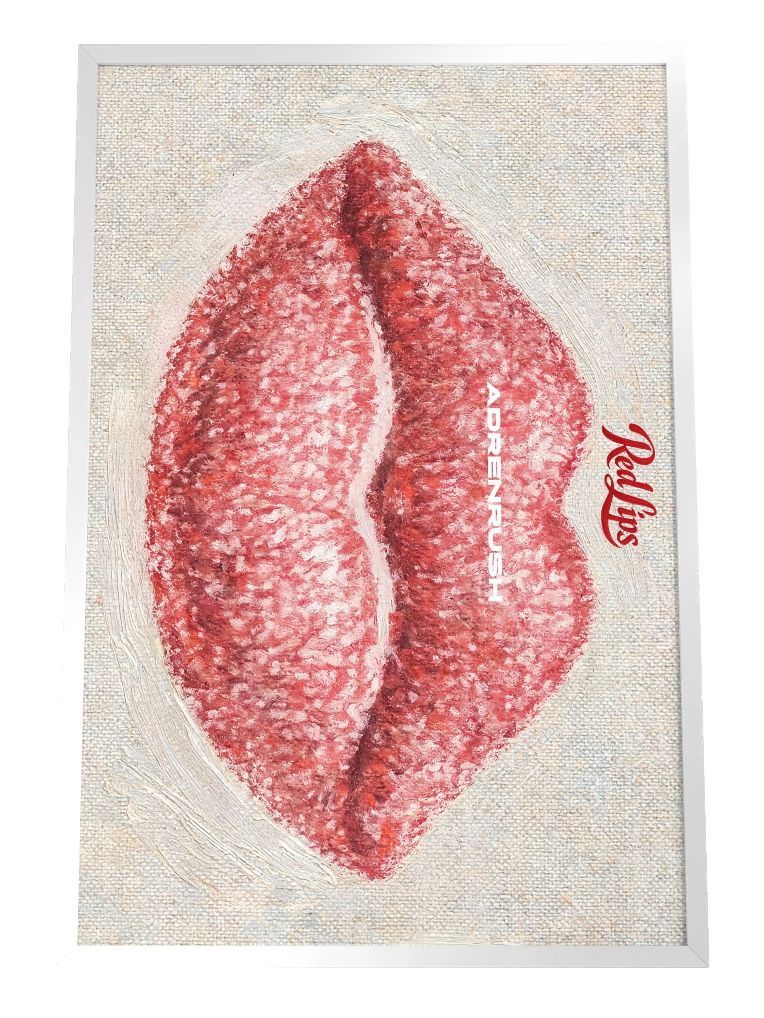 Red Lips of New York (2026) – AdrenRush 24"x36" Collectible Art product image (4)