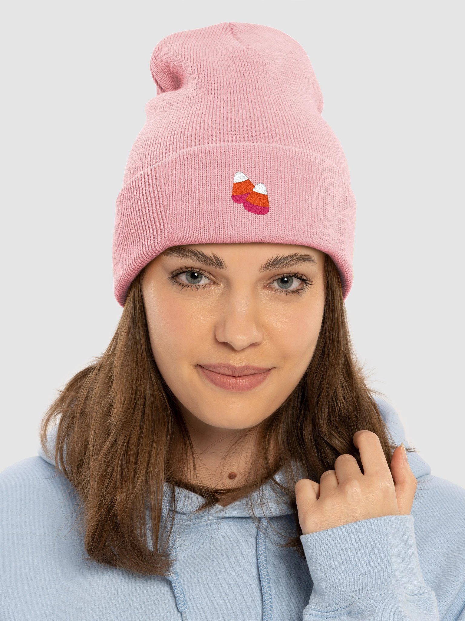 🆕 Candy Corn Embroidered Toque product image (2)