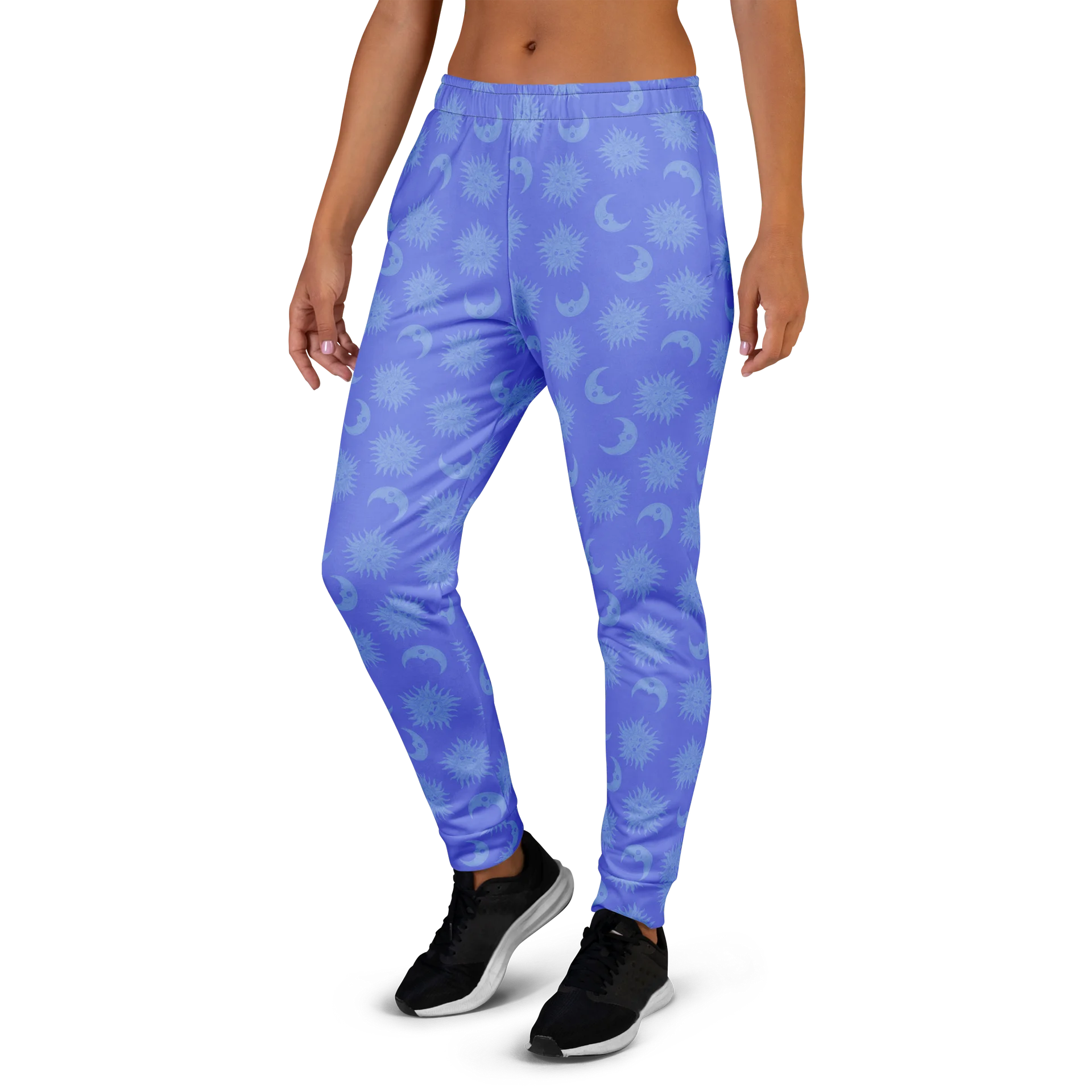 Comfortable Women’s Joggers with Cosmic Pattern product image (3)
