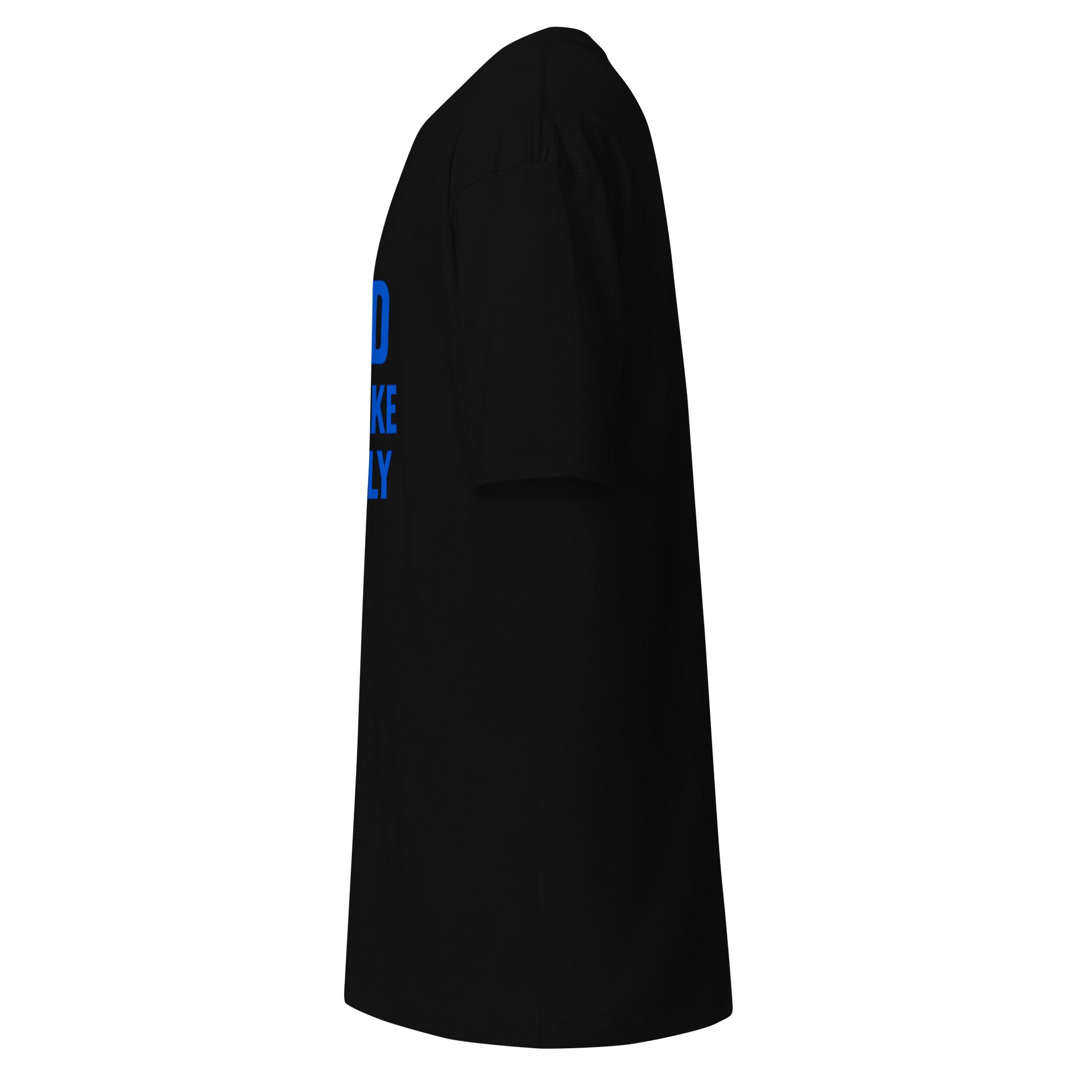 Blood Don't Make You Family Royal Blue Edition Tee product image (4)