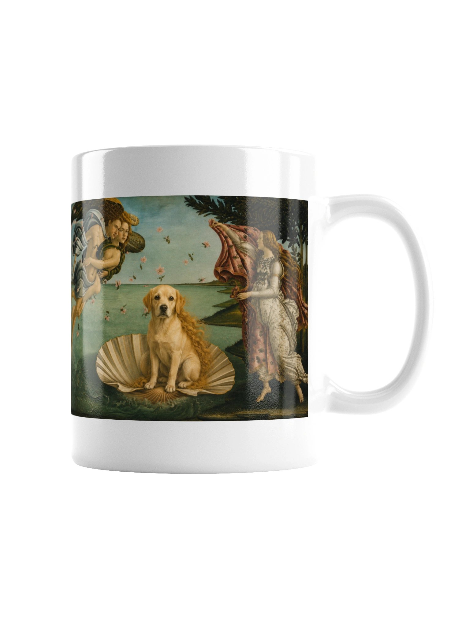 Labrador Retriever The Birth of Venus Mug product image (3)