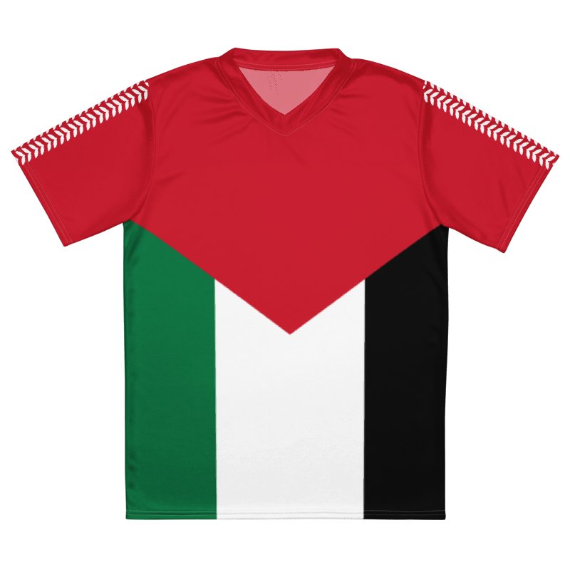 Palestine Flag Olive Vine Short Sleeve Jersey product image (1)