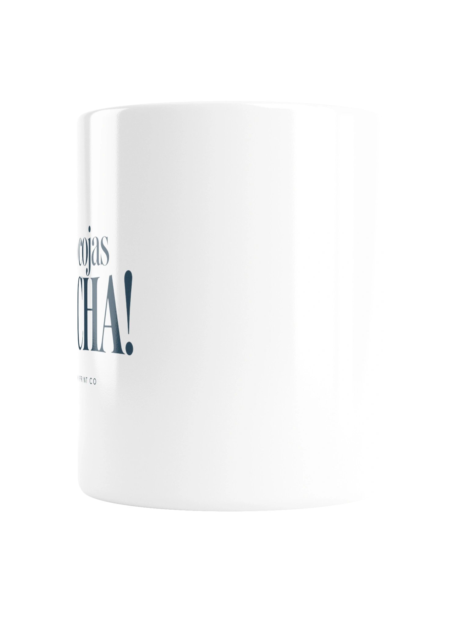 No cojas lucha! — Deep Navy | White Glossy Mug product image (2)