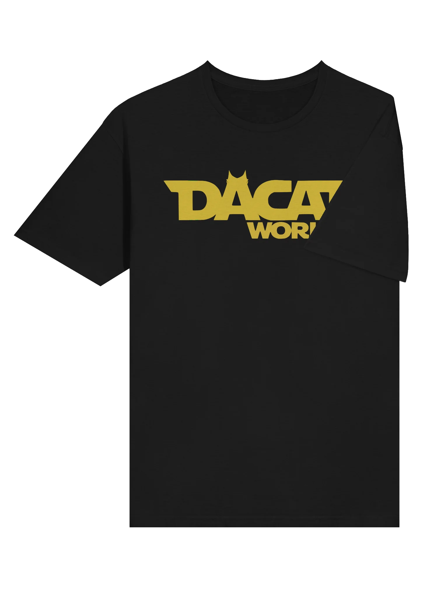 DACAT WORLD yellow logo t-shirt product image (6)