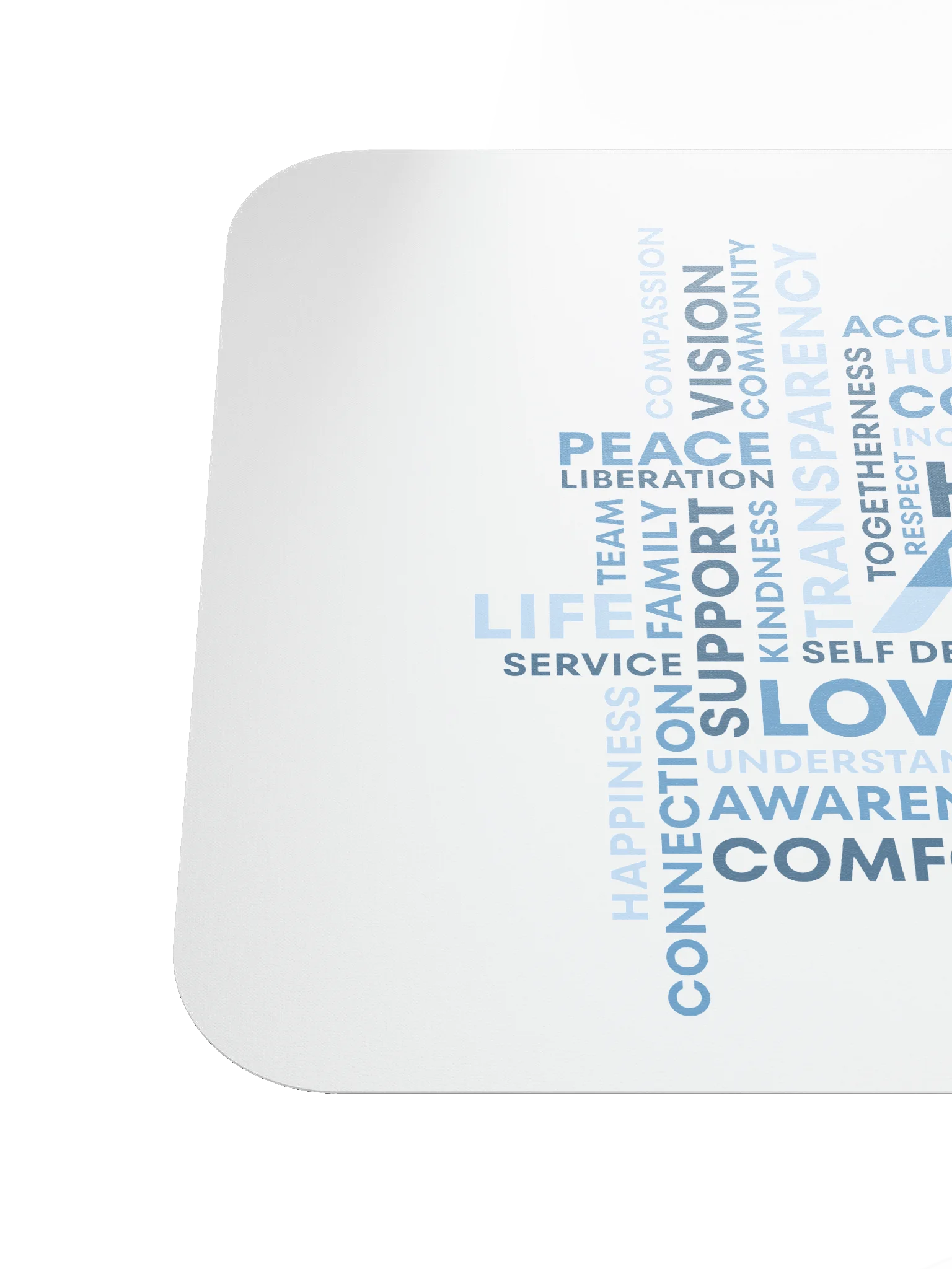 Word Cloud Mousepad product image (6)