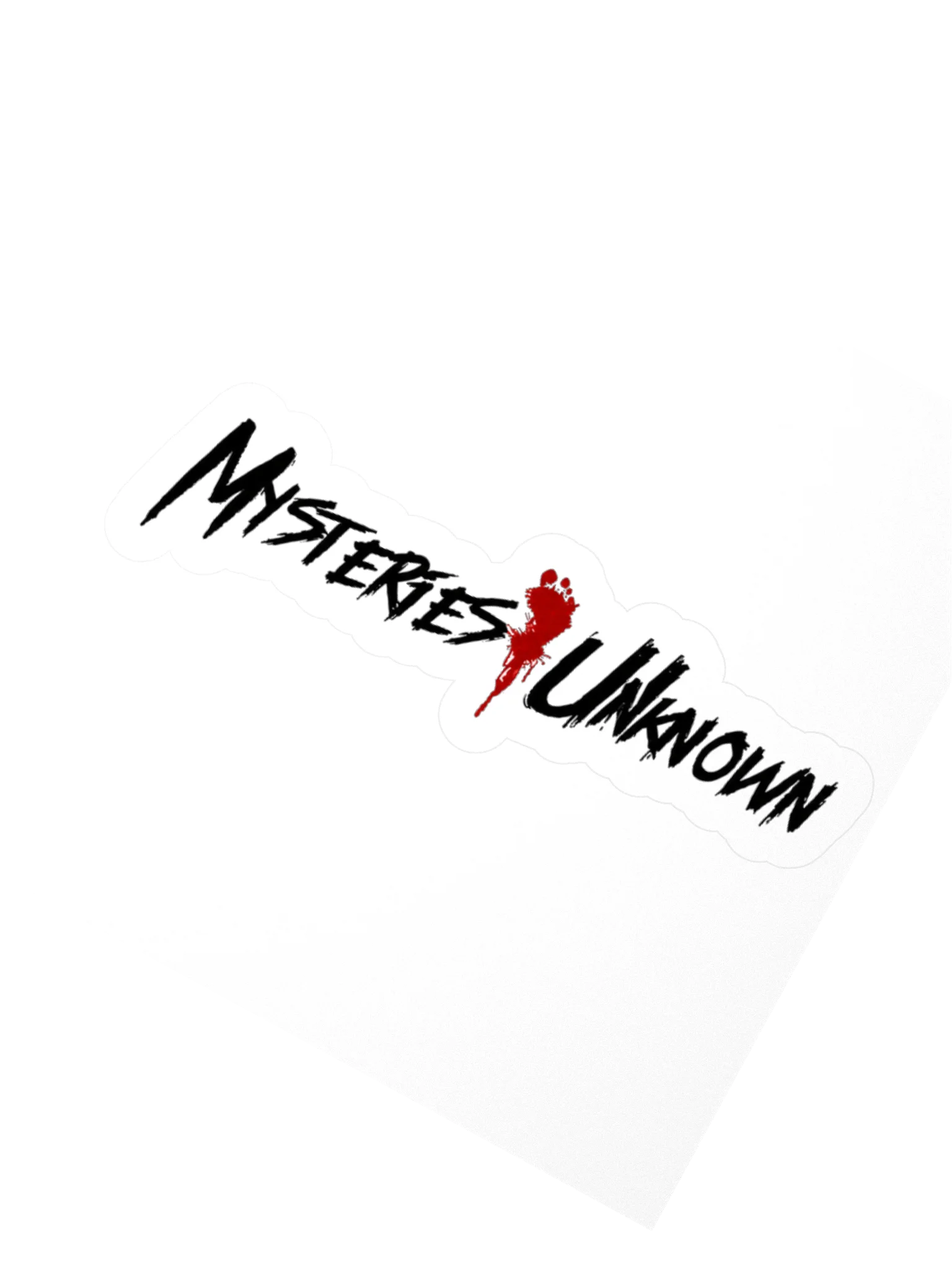 Mysteries Unknown Official Logo Sticker product image (5)