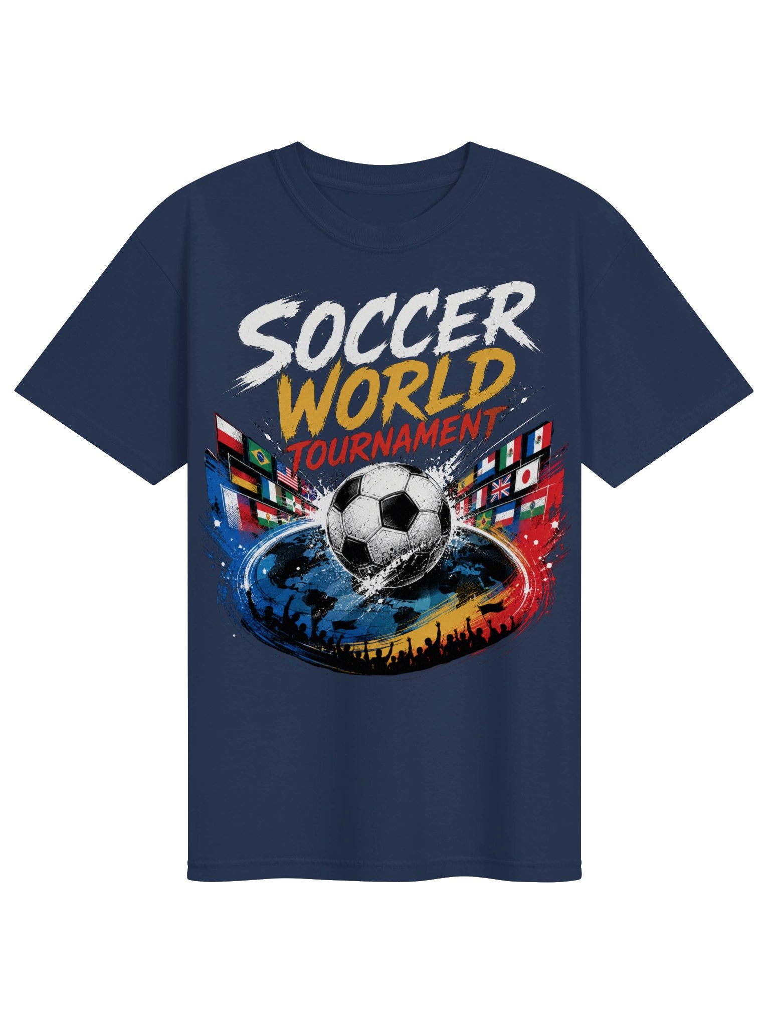 Soccer World Tournament T-Shirt – Global Fan Graphic Tee product image (4)
