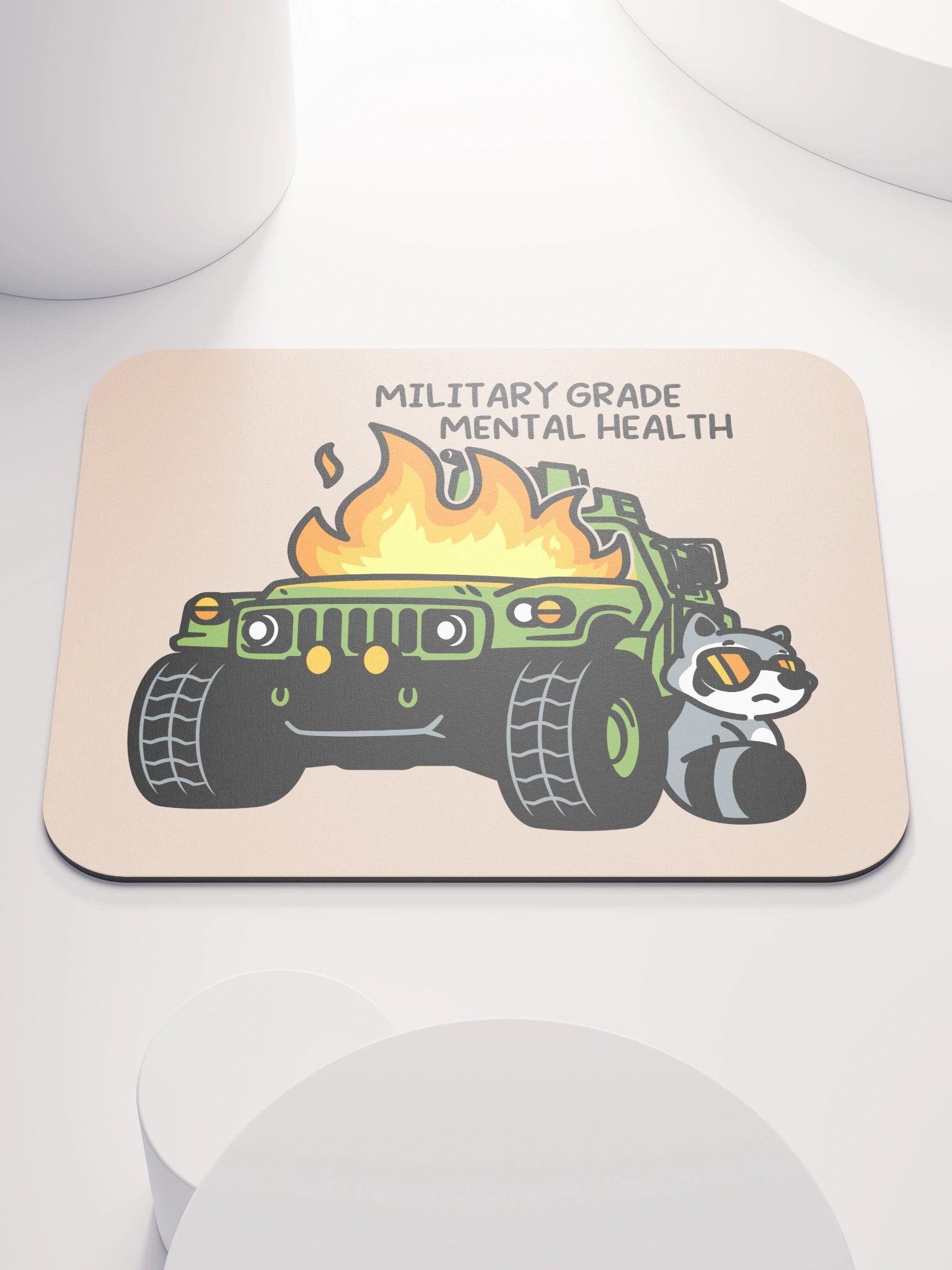 Military Grade Mental Health Mouse Pad product image (1)