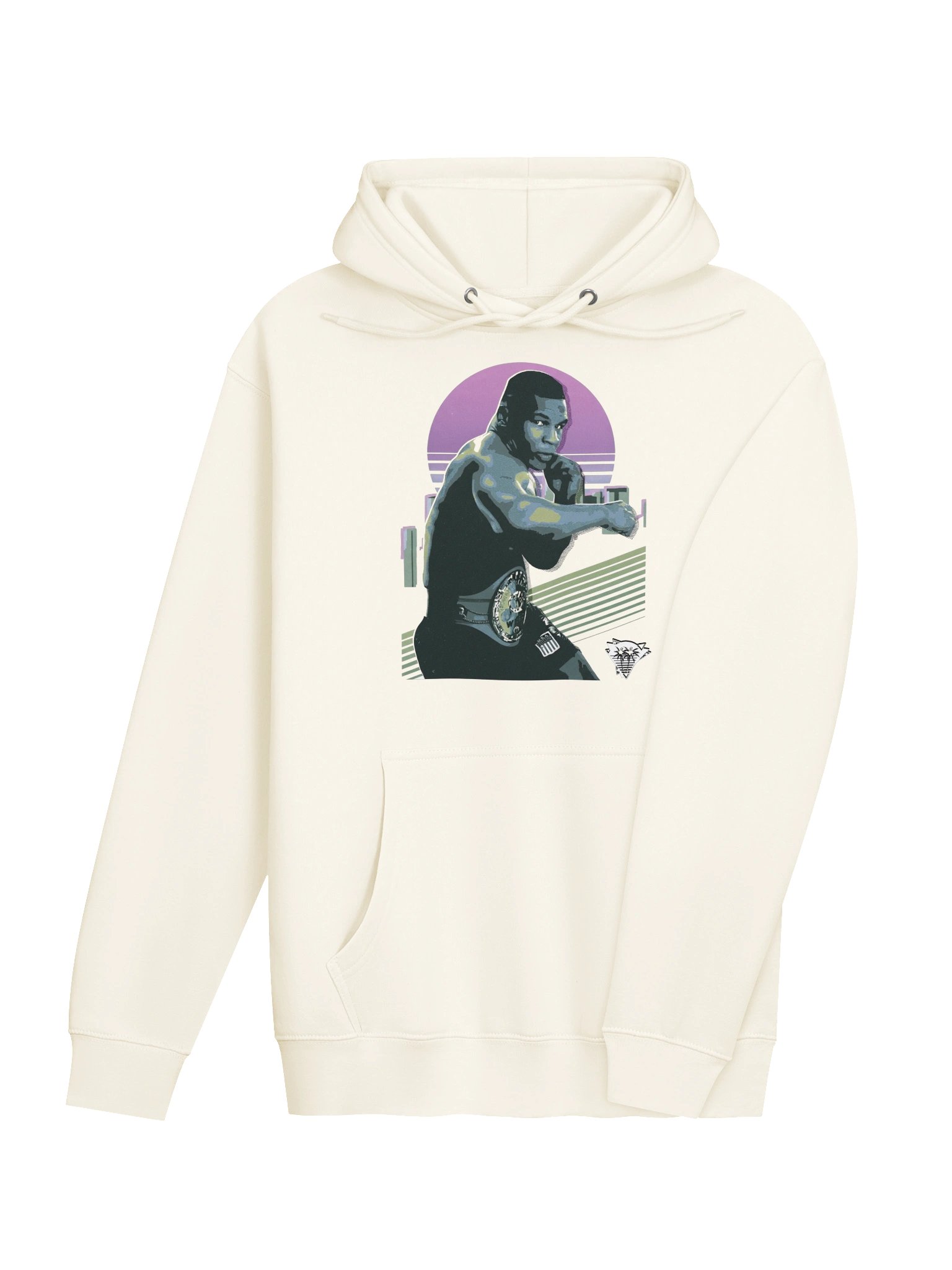 MIKE TYSON RETRO SYNTHWAVE HOODIE product image (16)