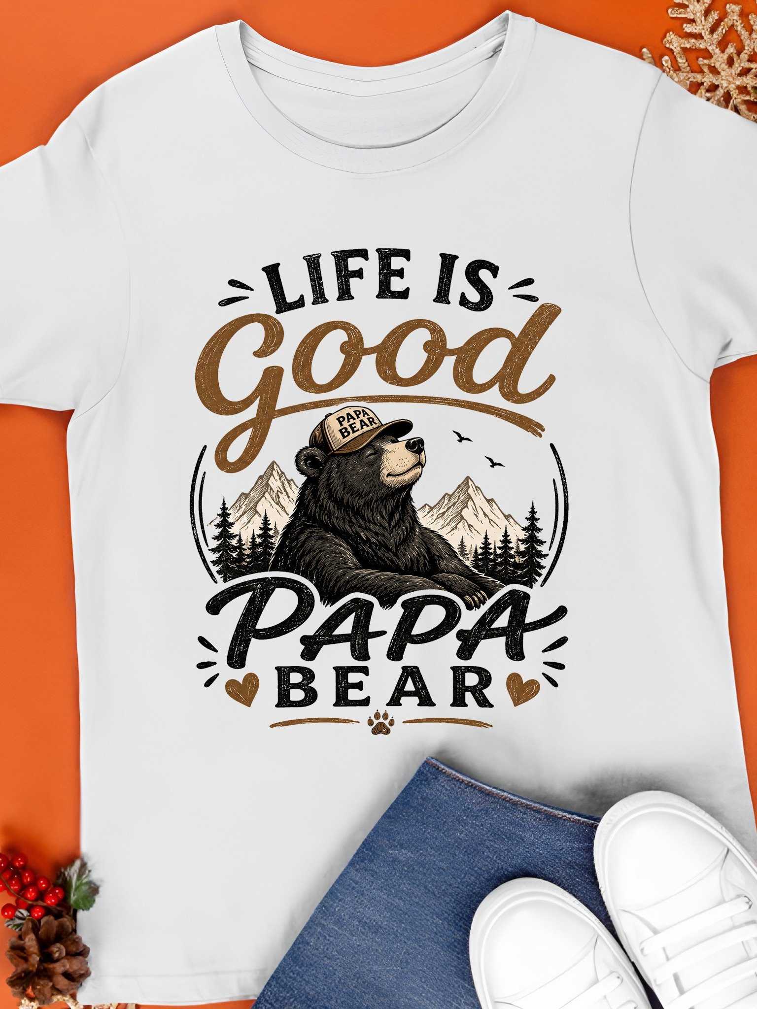 Life Is Good Papa Bear Shirt product image (1)