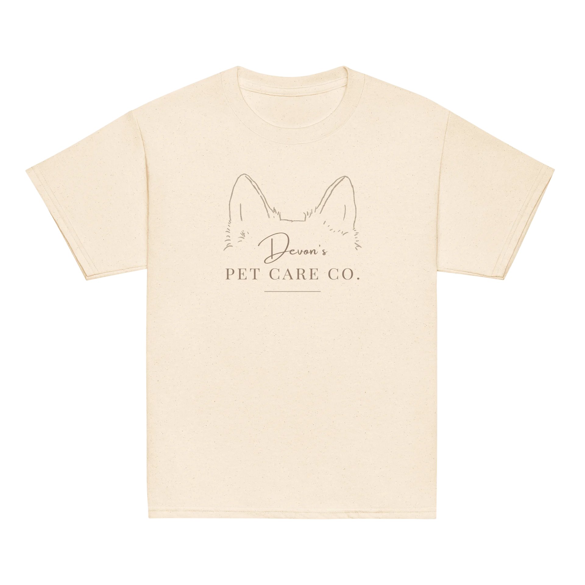 White Logo Youth Tee product image (2)