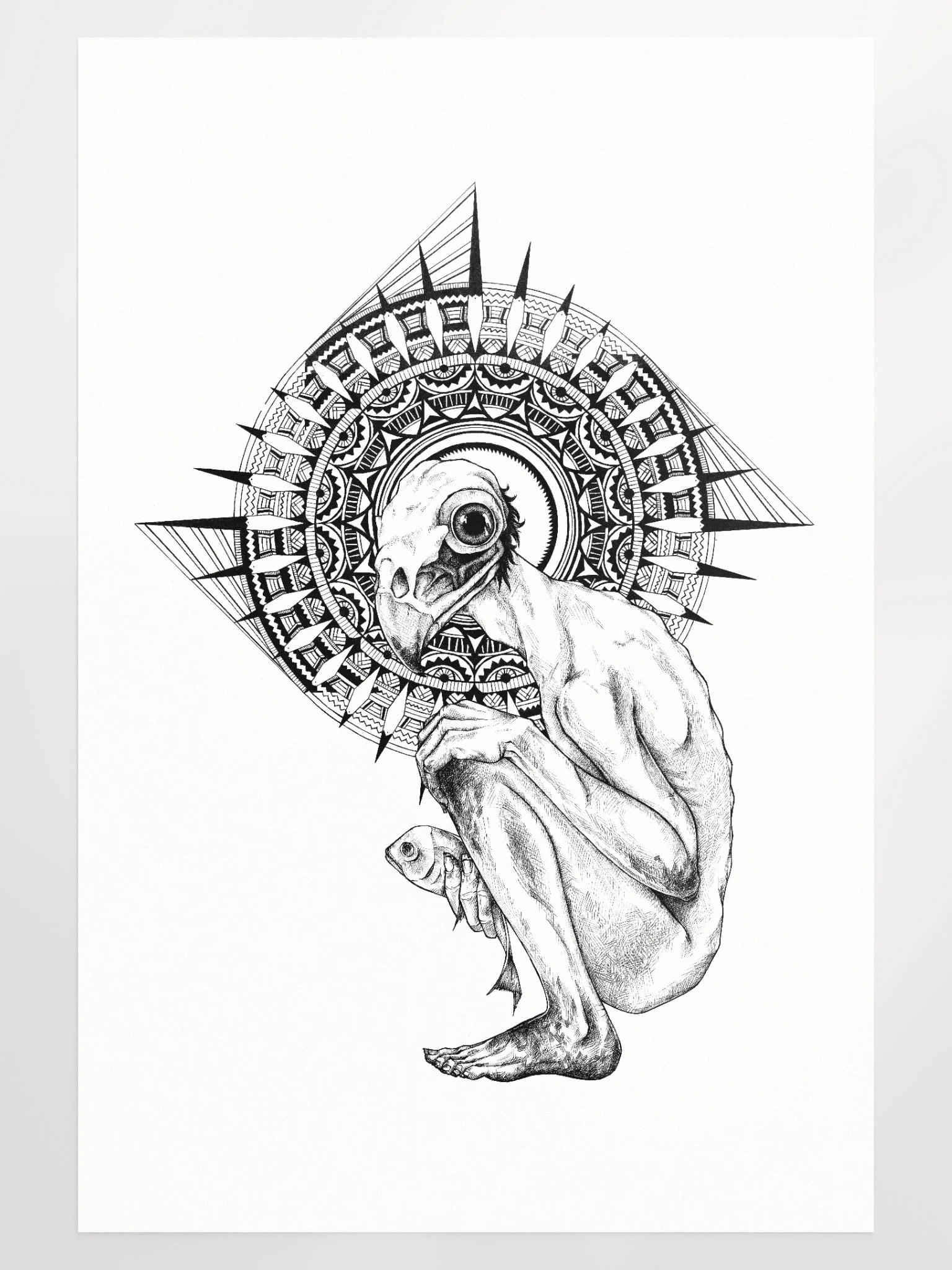 Hold my Head II • Print product image (1)