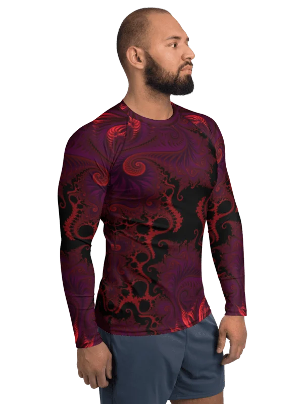 Fractal men's long-sleeved shirt - Mercurial Marrow product image (4)