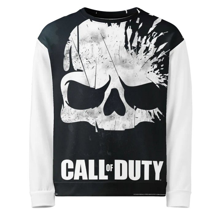 Shattered Skull Call of Duty Sweatshirt product image (1)