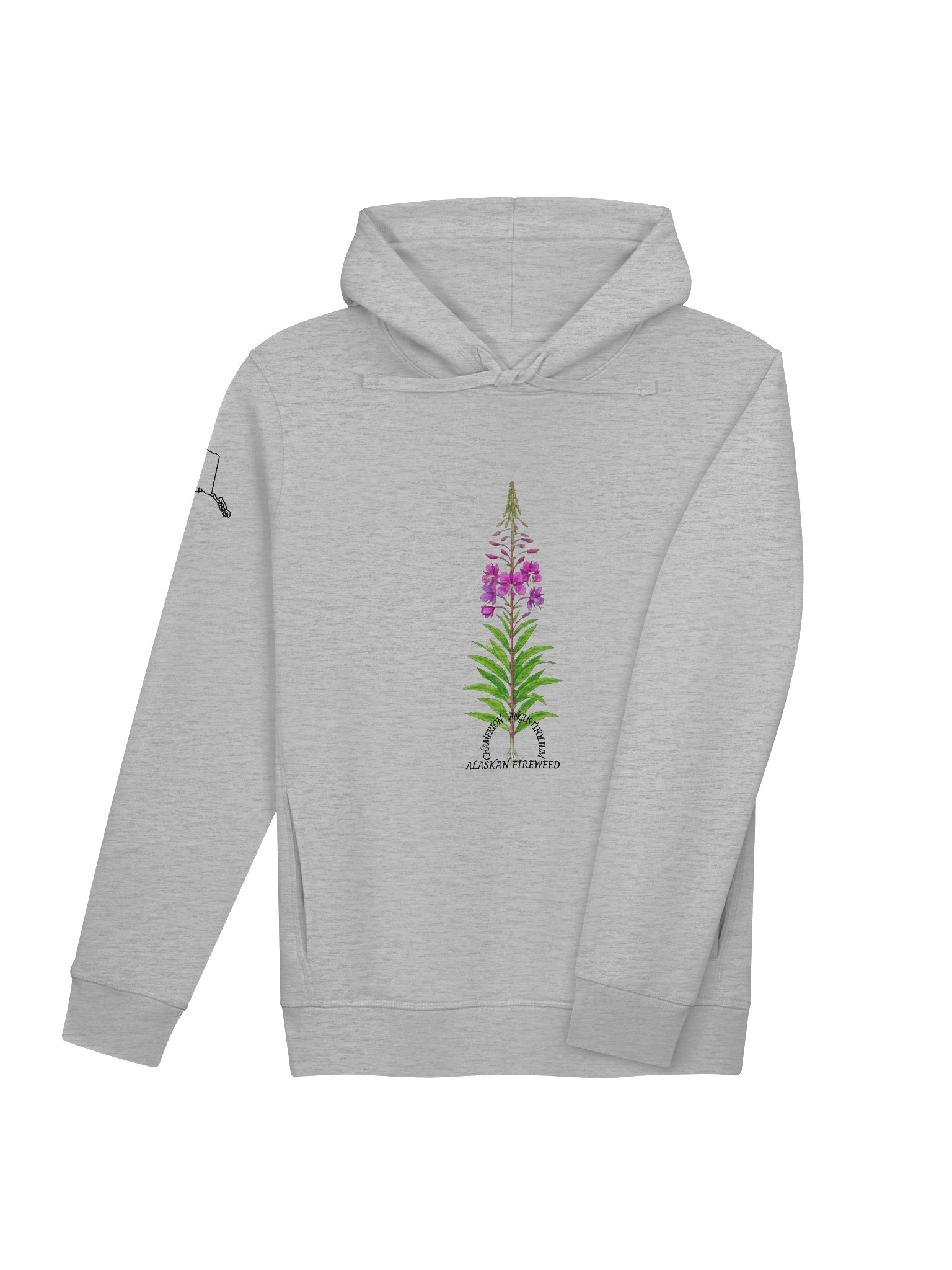 DELUXE "ALASKAN FIREWEED" SIDE POCKET HOODY product image (4)