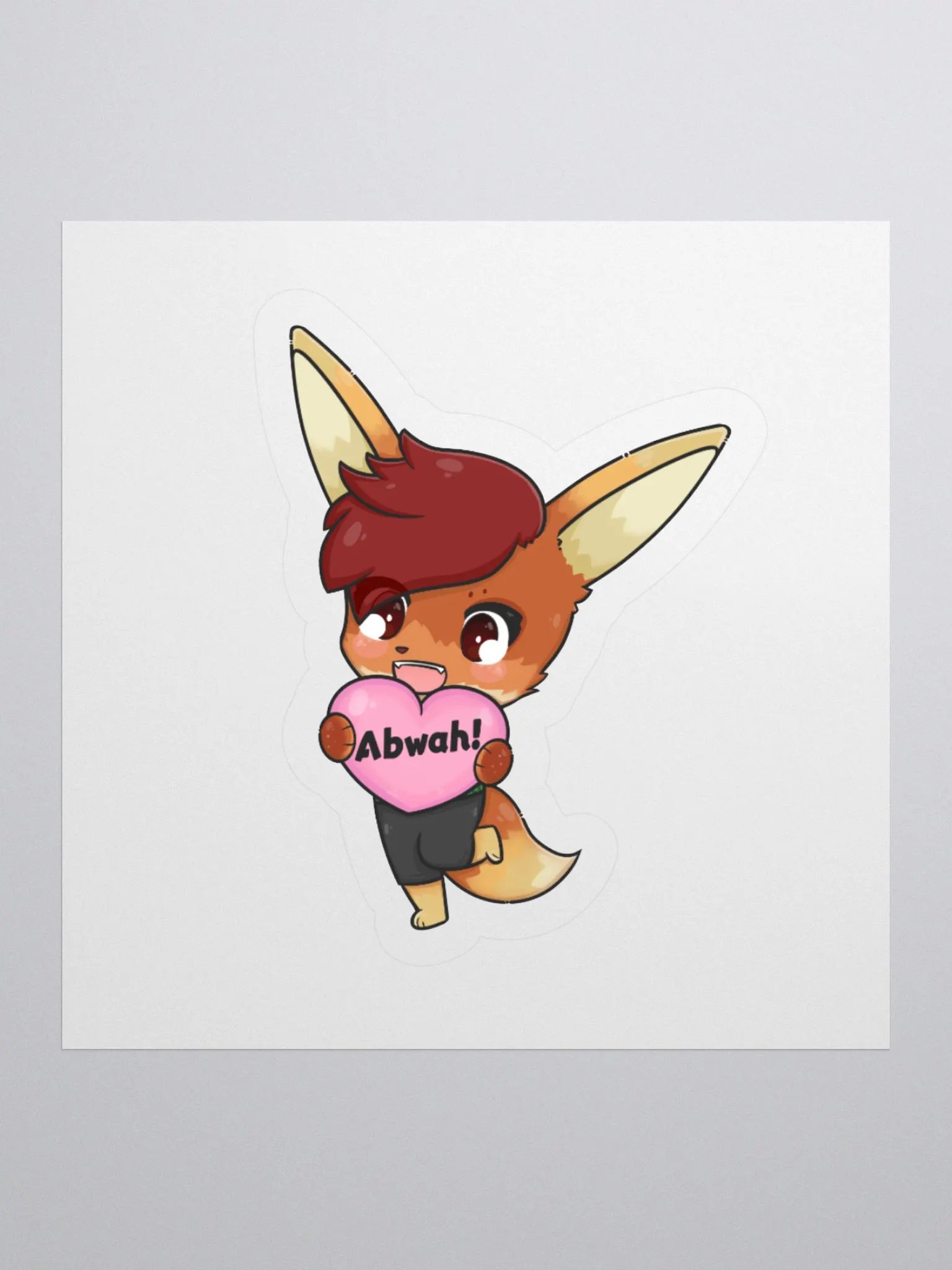 3" Abwah Sticker product image (1)